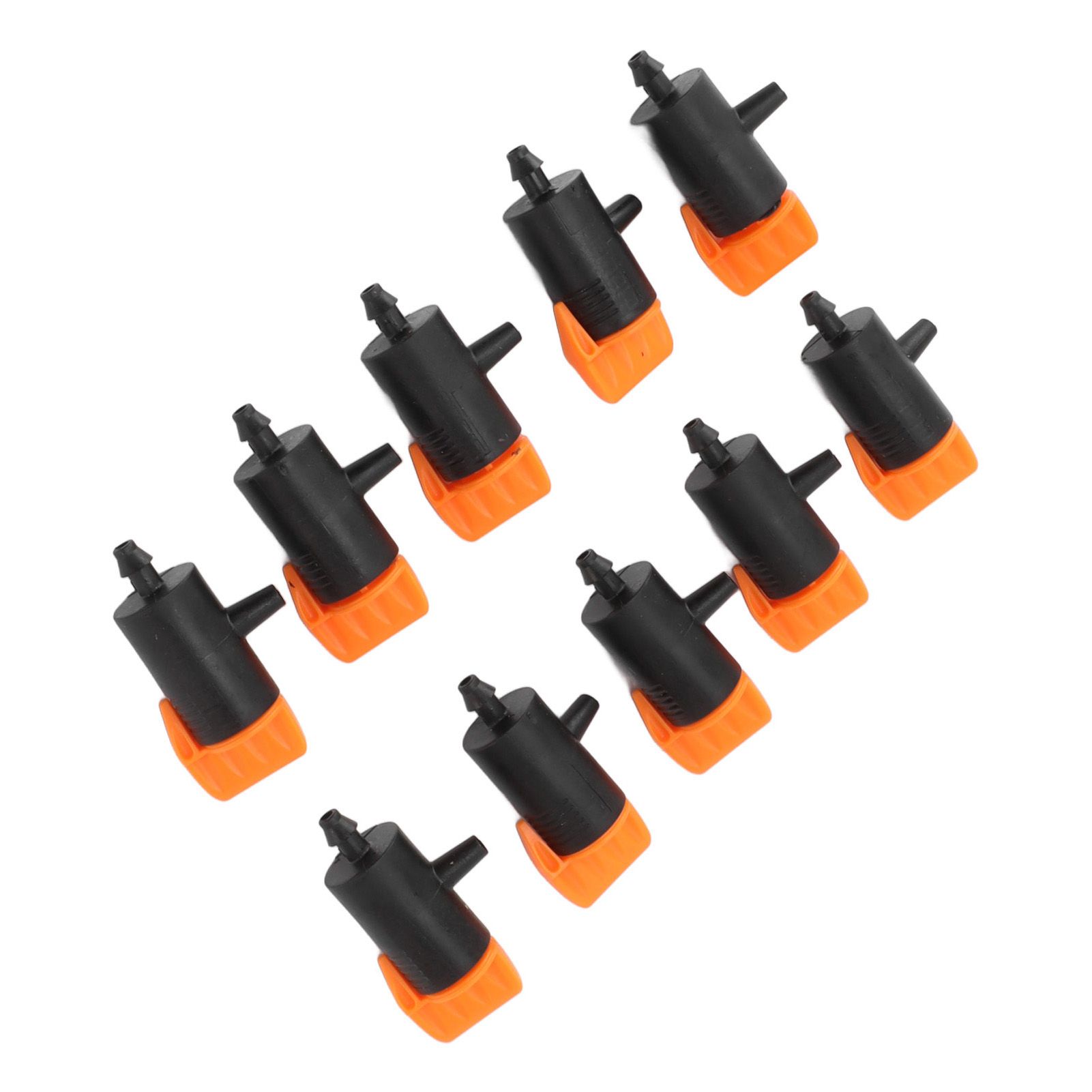 10 Pcs Irrigation Drippers 0 to 200L Adjustable Drip Emitters Micro Spray view 10