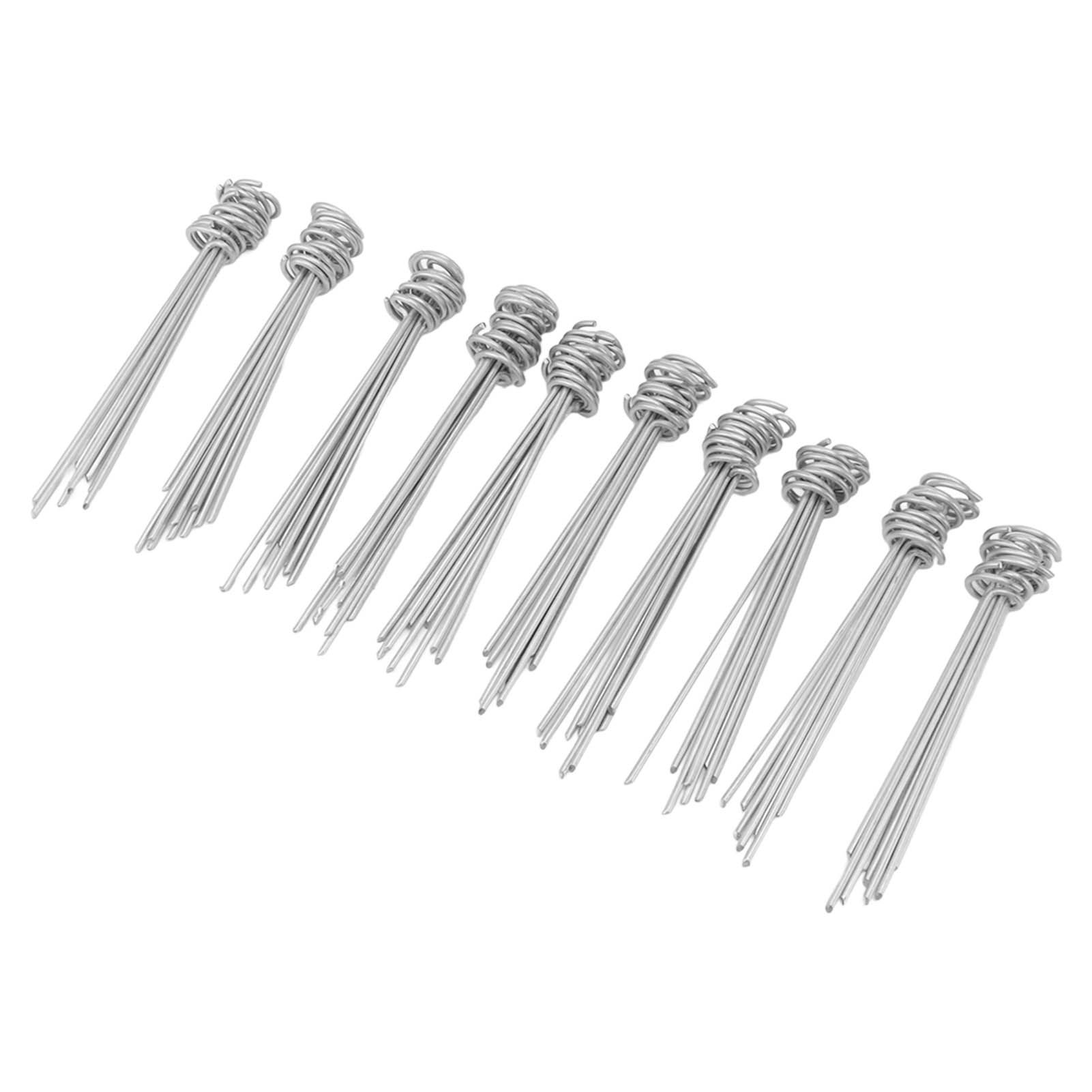 100PCS Ground Nail Galvanized Iron Rust Proof Artificial Turf Stakes for Weed view 3