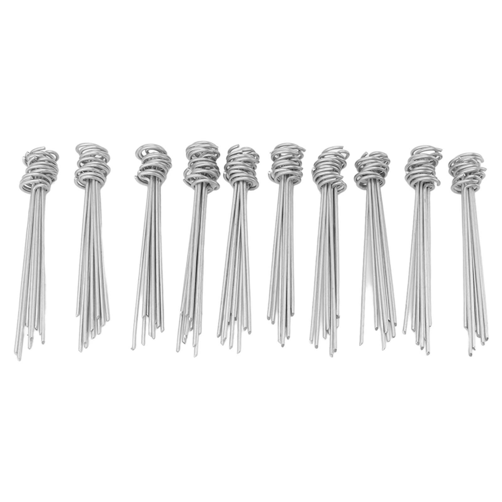 100PCS Ground Nail Galvanized Iron Rust Proof Artificial Turf Stakes for Weed view 5