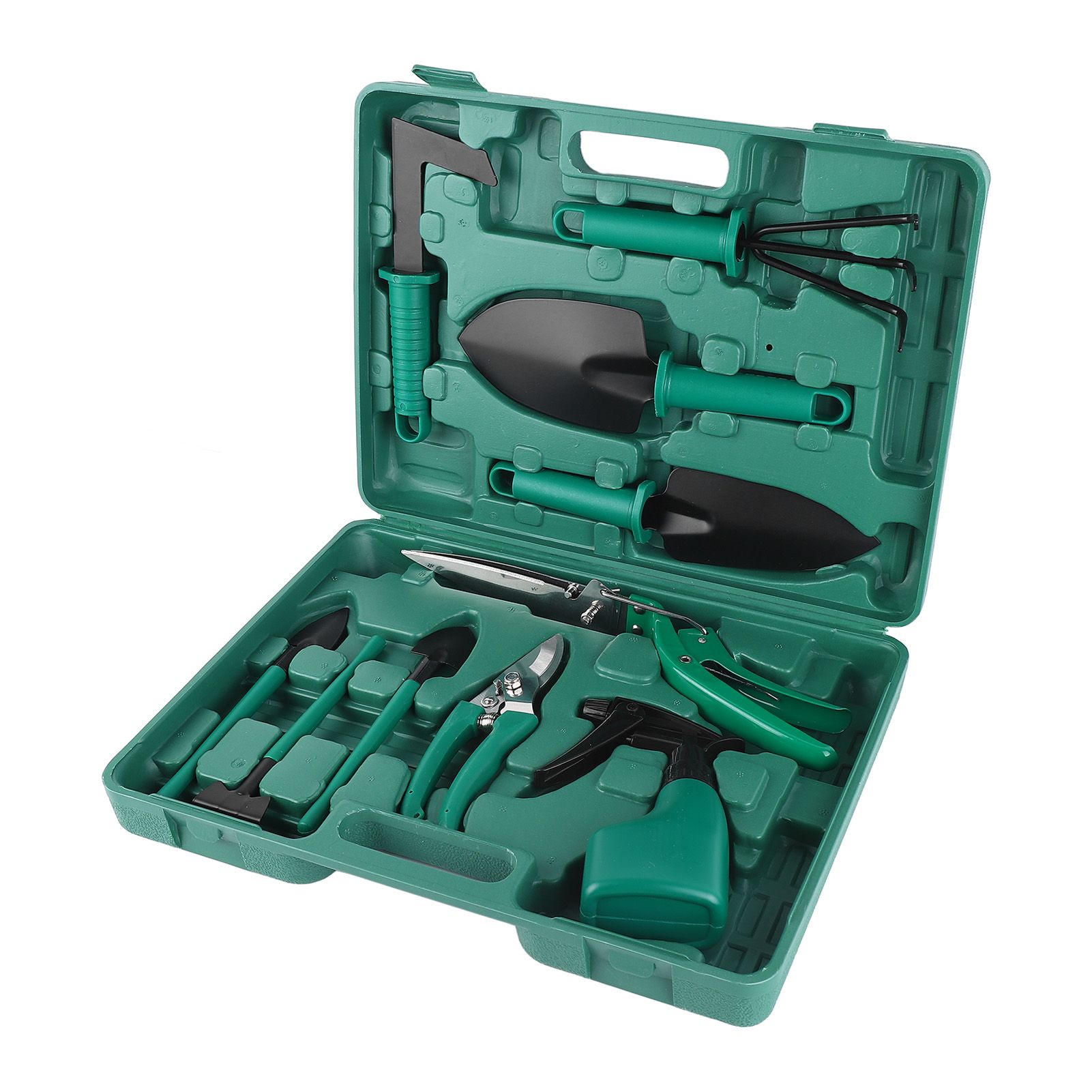 Gardening Garden Tools 10 Piece Set Scissors Spades Shovels Spray Cans view 2
