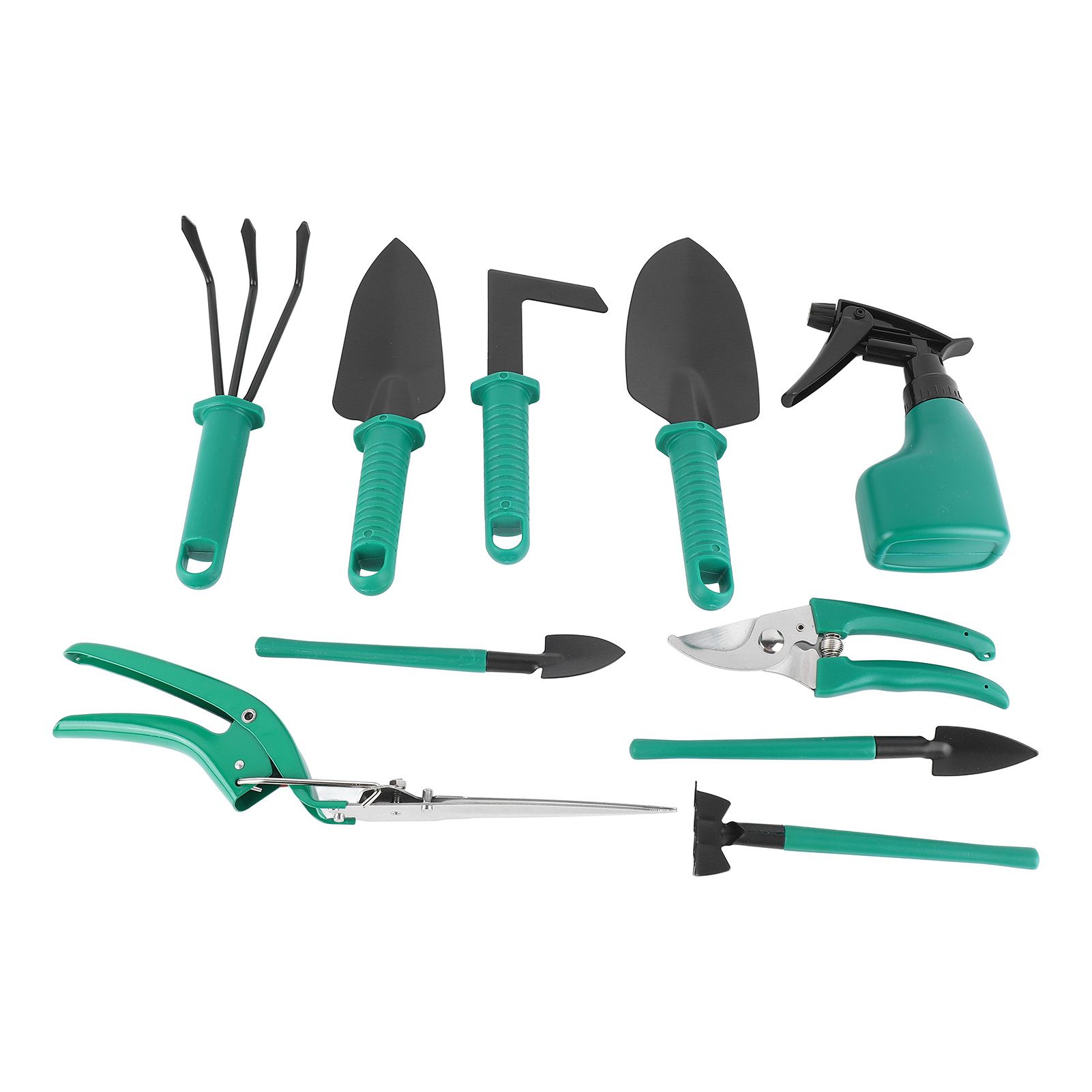 Gardening Garden Tools 10 Piece Set Scissors Spades Shovels Spray Cans view 4