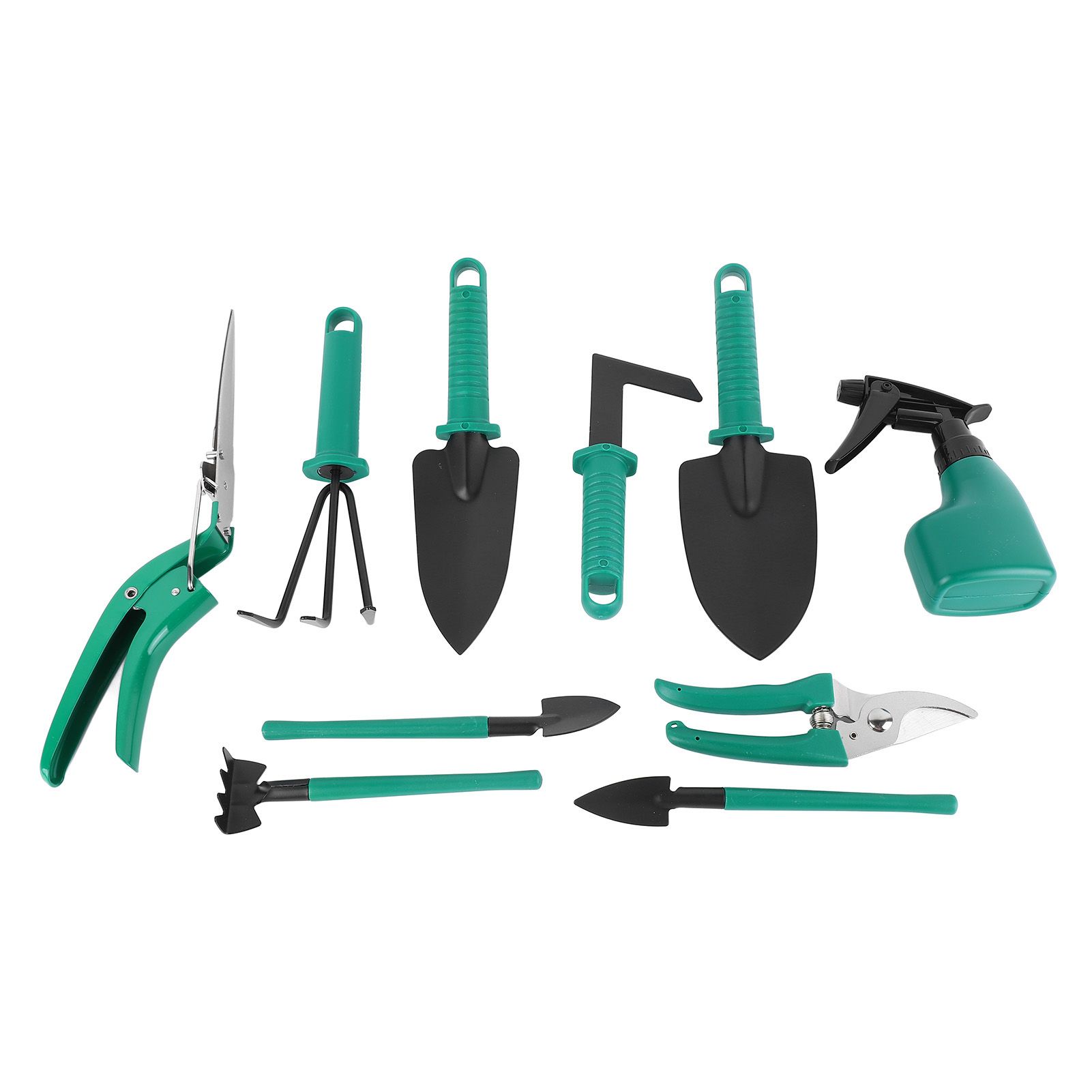 Gardening Garden Tools 10 Piece Set Scissors Spades Shovels Spray Cans view 5