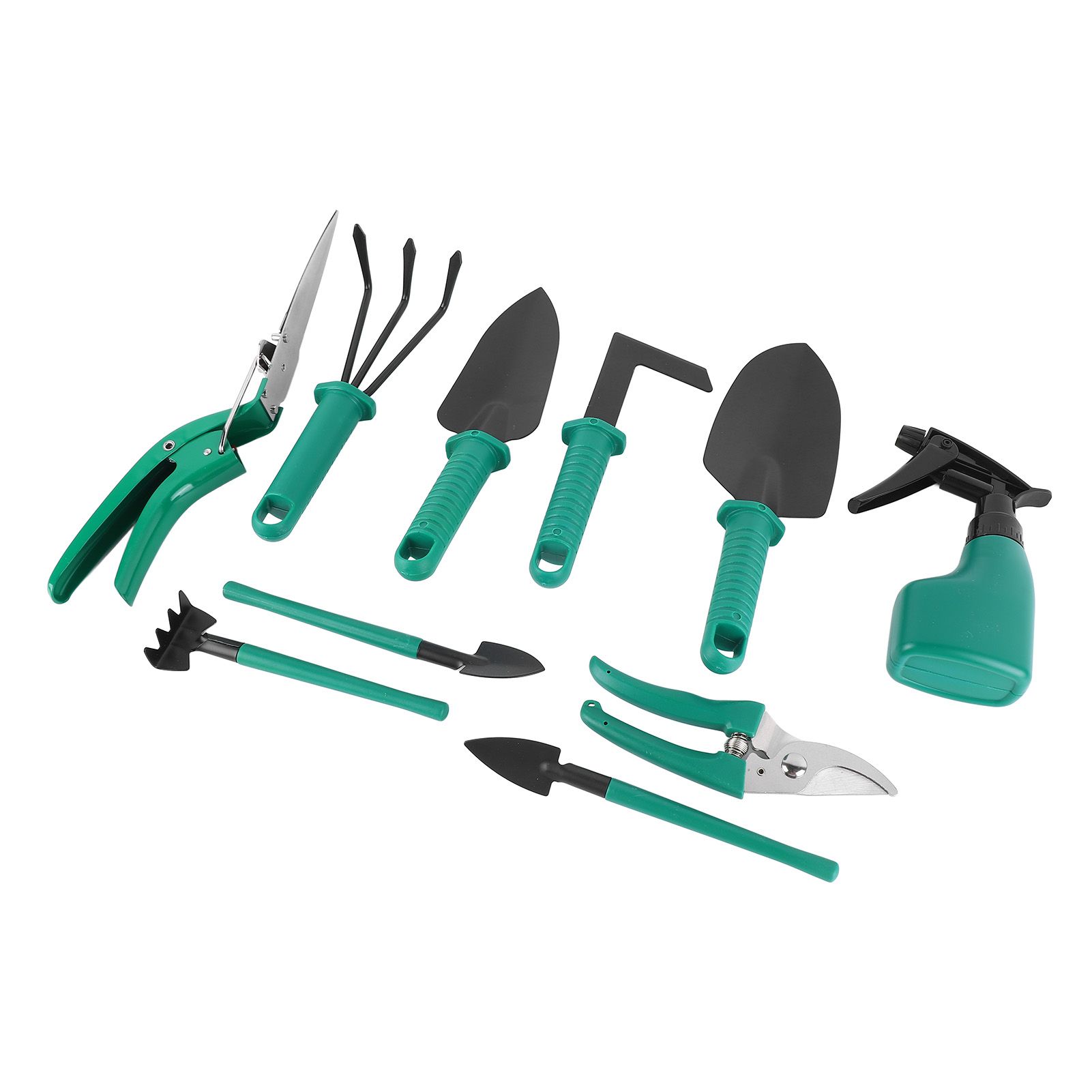 Gardening Garden Tools 10 Piece Set Scissors Spades Shovels Spray Cans view 7