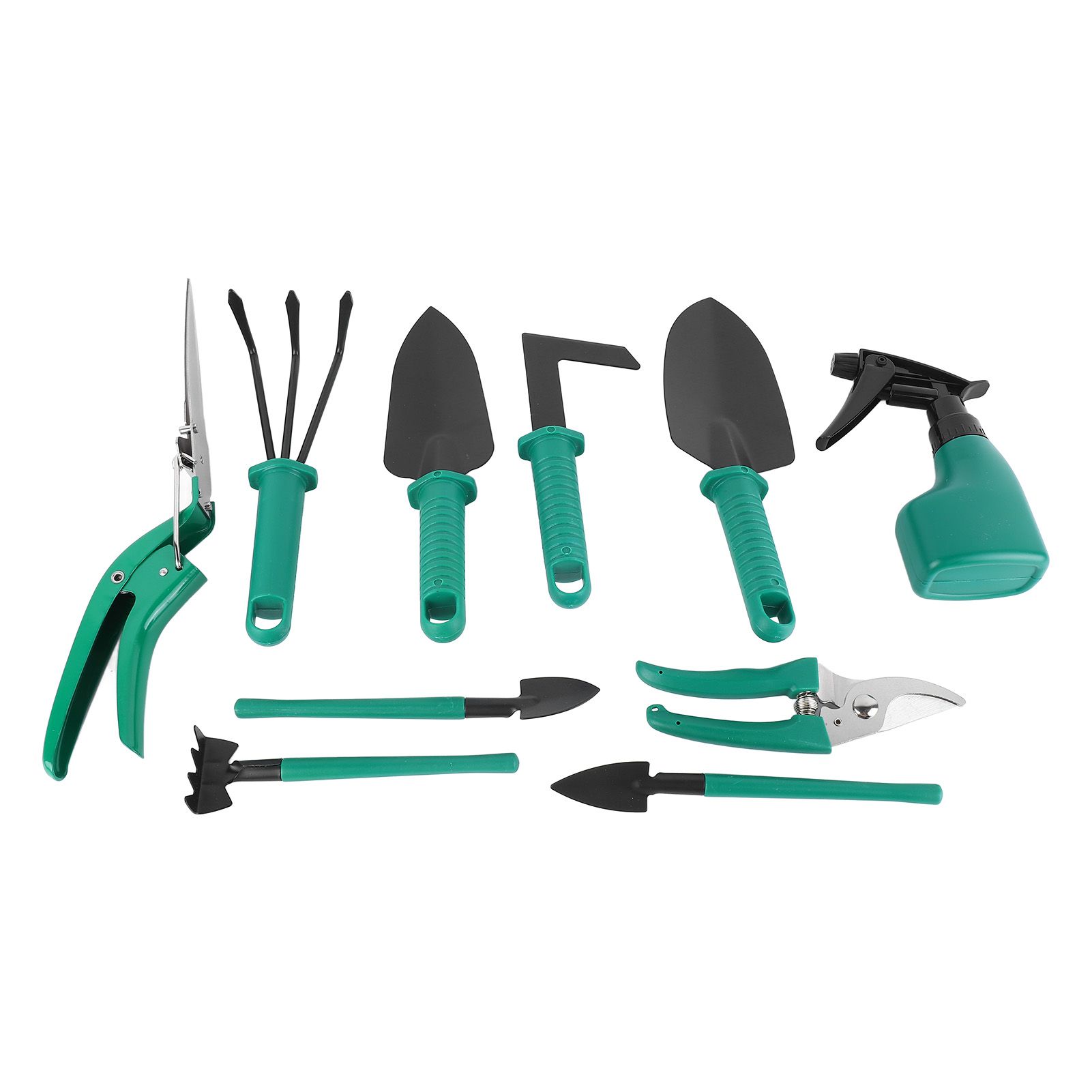 Gardening Garden Tools 10 Piece Set Scissors Spades Shovels Spray Cans view 8