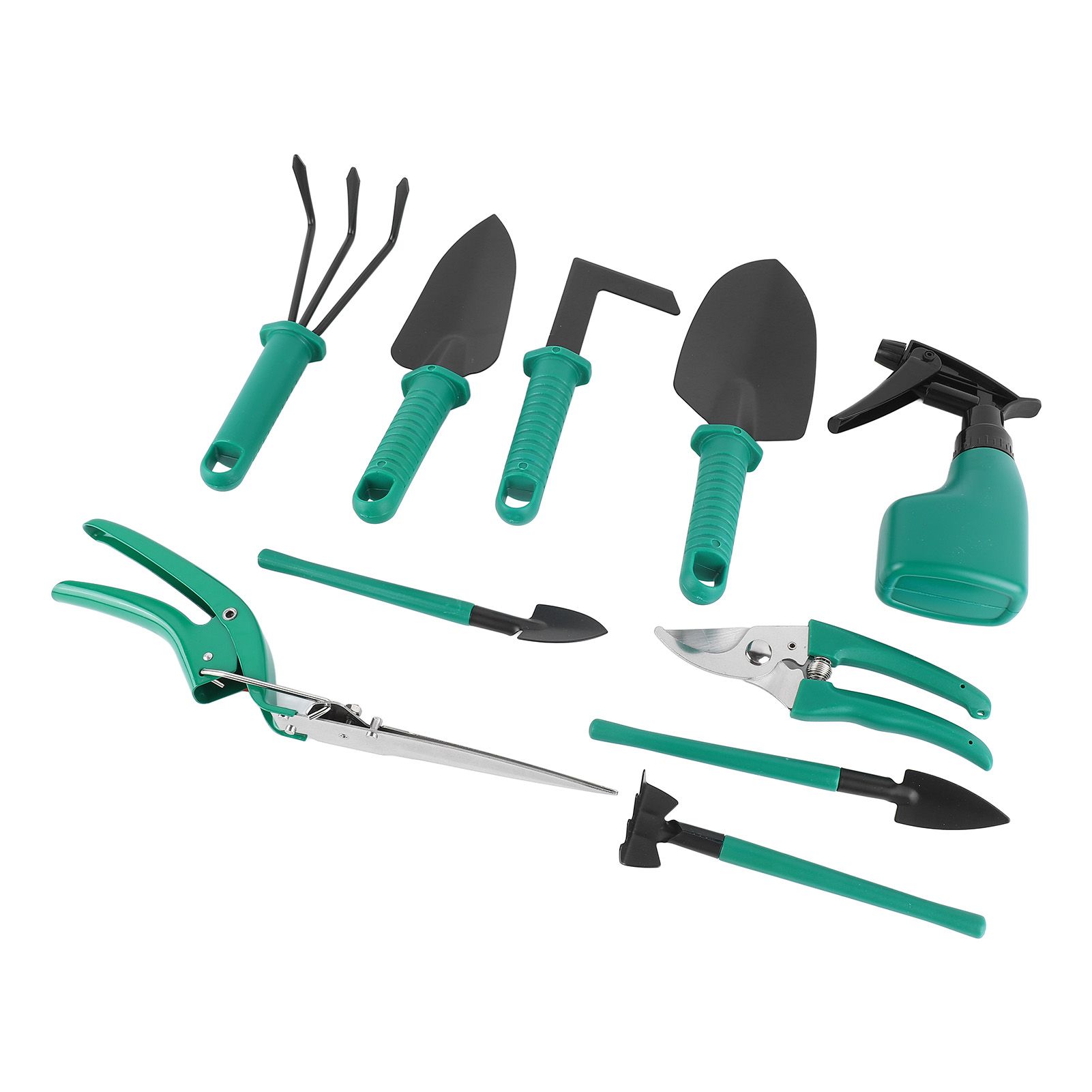 Gardening Garden Tools 10 Piece Set Scissors Spades Shovels Spray Cans view 9