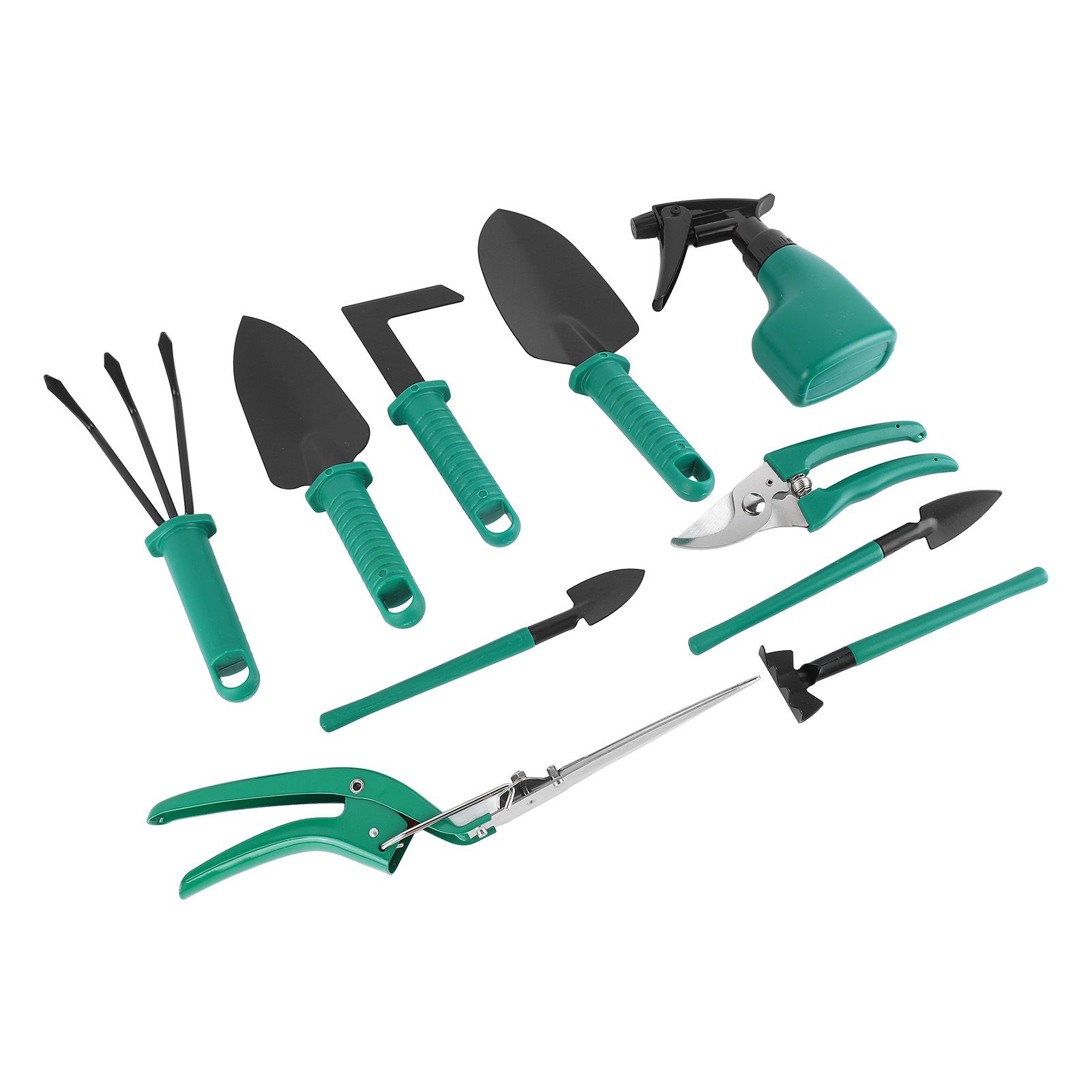 Gardening Garden Tools 10 Piece Set Scissors Spades Shovels Spray Cans view 10