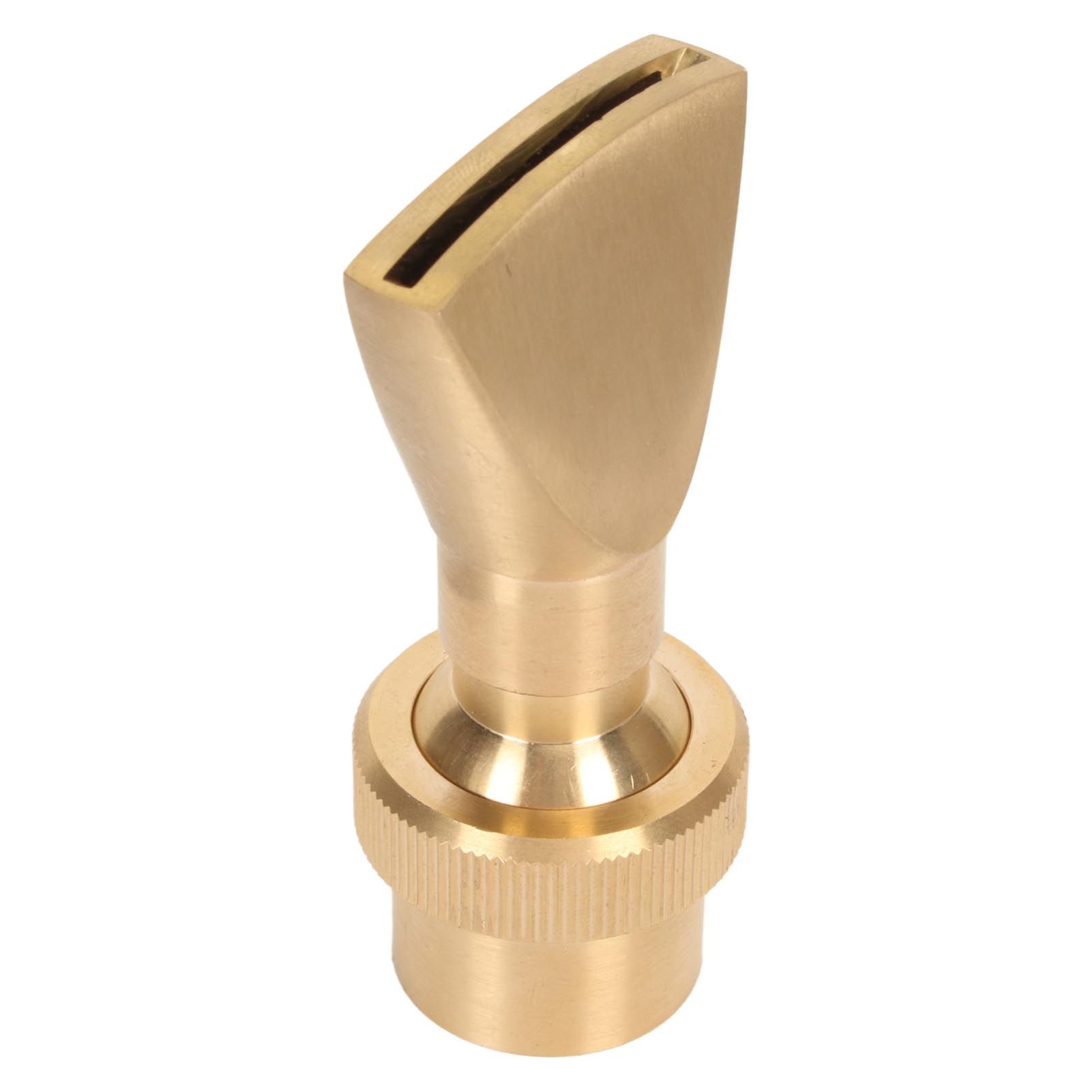 Fountain Nozzle Brass G3/4 Female Thread 25mm Narrow Fan Shaped Pond Sprinkler view 2