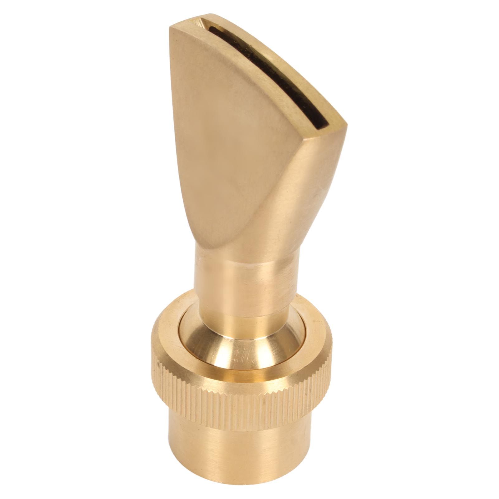 Fountain Nozzle Brass G3/4 Female Thread 25mm Narrow Fan Shaped Pond Sprinkler view 3