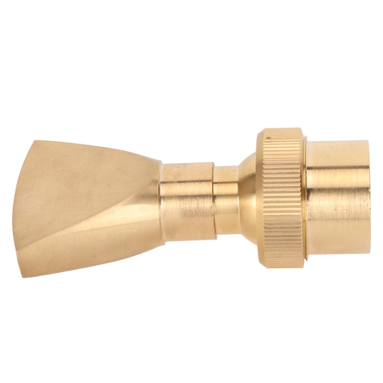 Fountain Nozzle Brass G3/4 Female Thread 25mm Narrow Fan Shaped Pond Sprinkler view 6