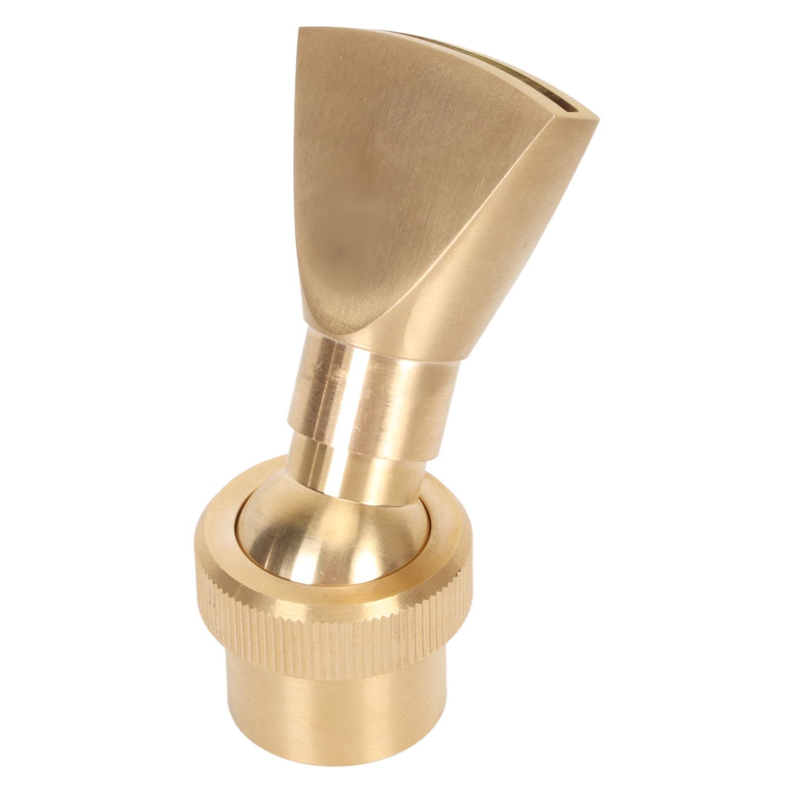 Fountain Nozzle Brass G3/4 Female Thread 25mm Narrow Fan Shaped Pond Sprinkler view 10