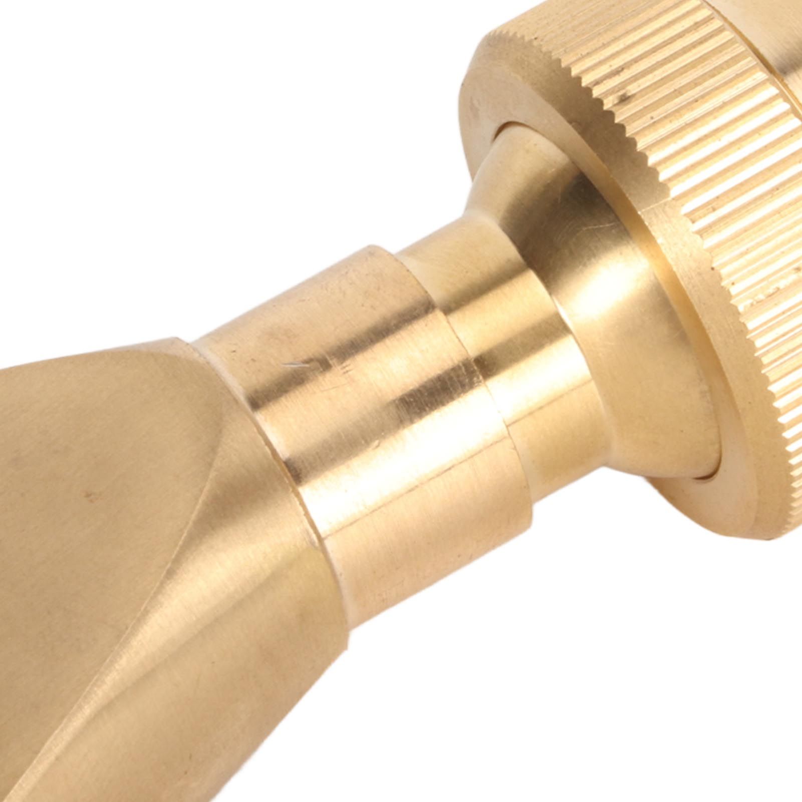 Fountain Nozzle Brass G3/4 Female Thread 25mm Narrow Fan Shaped Pond Sprinkler view 15