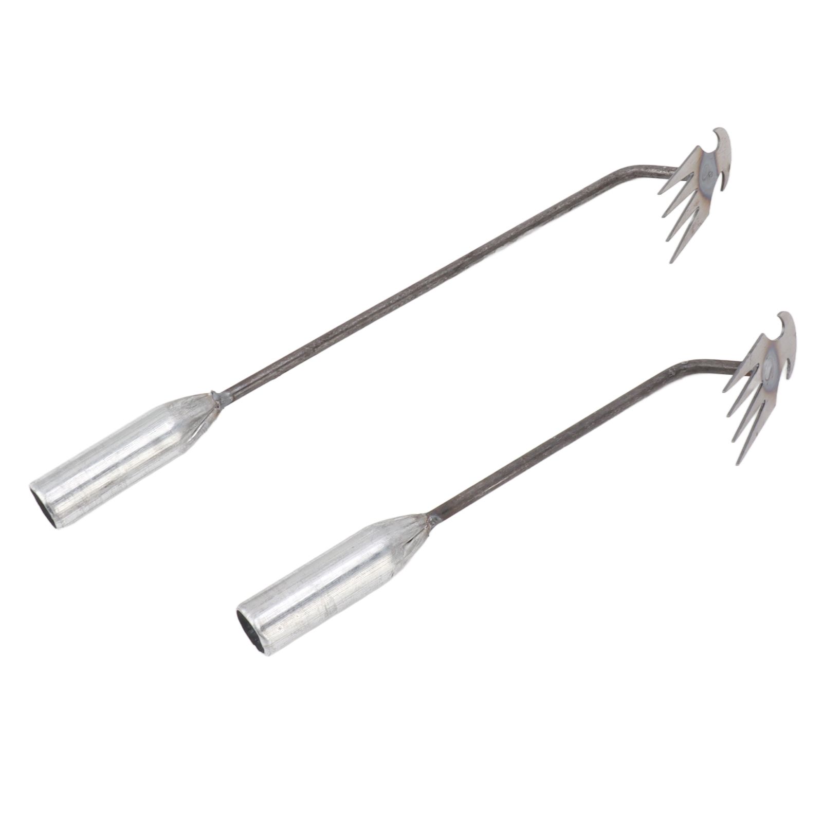 2Pcs Weeding Artifact Uprooting Weeding Tool 4 Teeth Dual Purpose Weeder Weed view 3