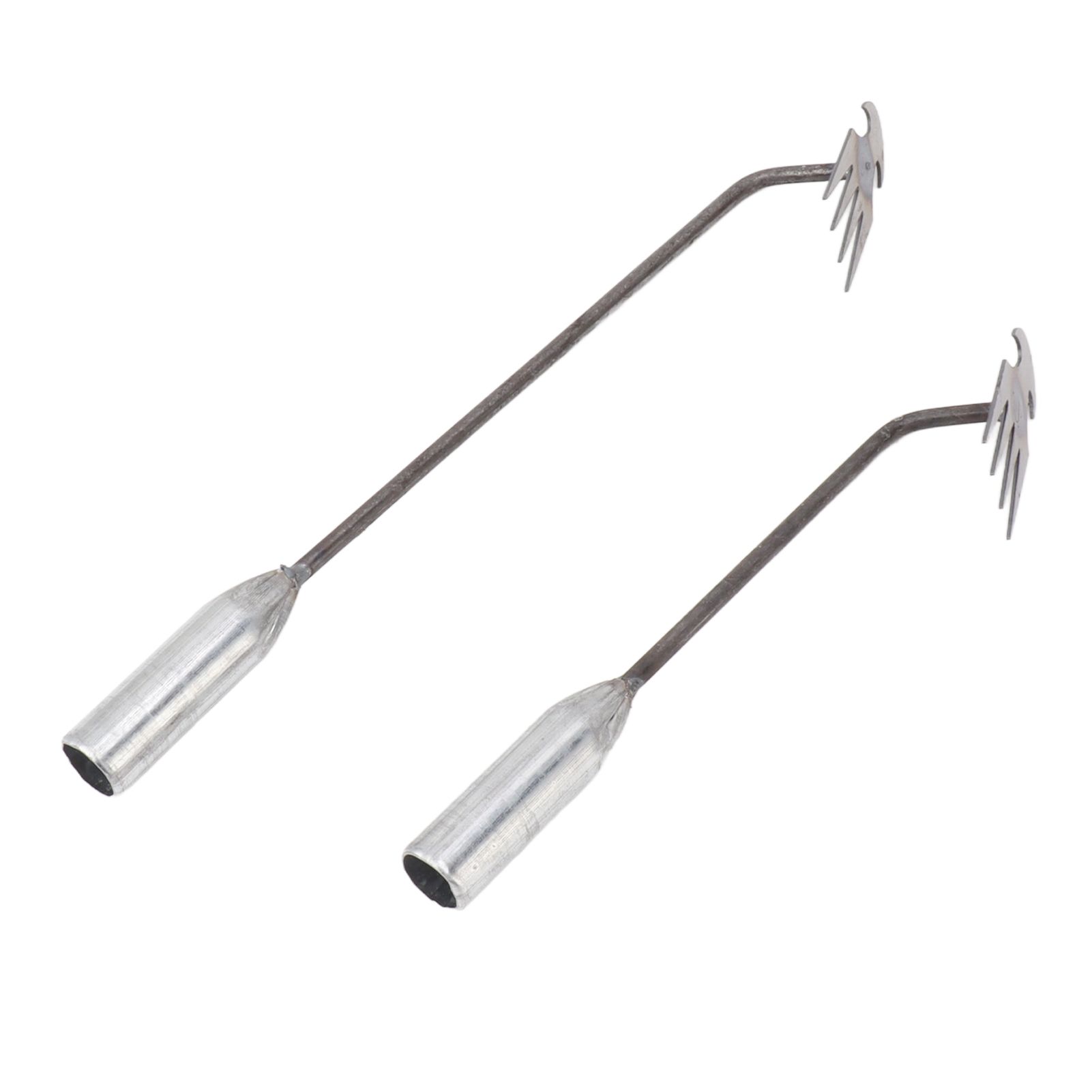 2Pcs Weeding Artifact Uprooting Weeding Tool 4 Teeth Dual Purpose Weeder Weed view 4