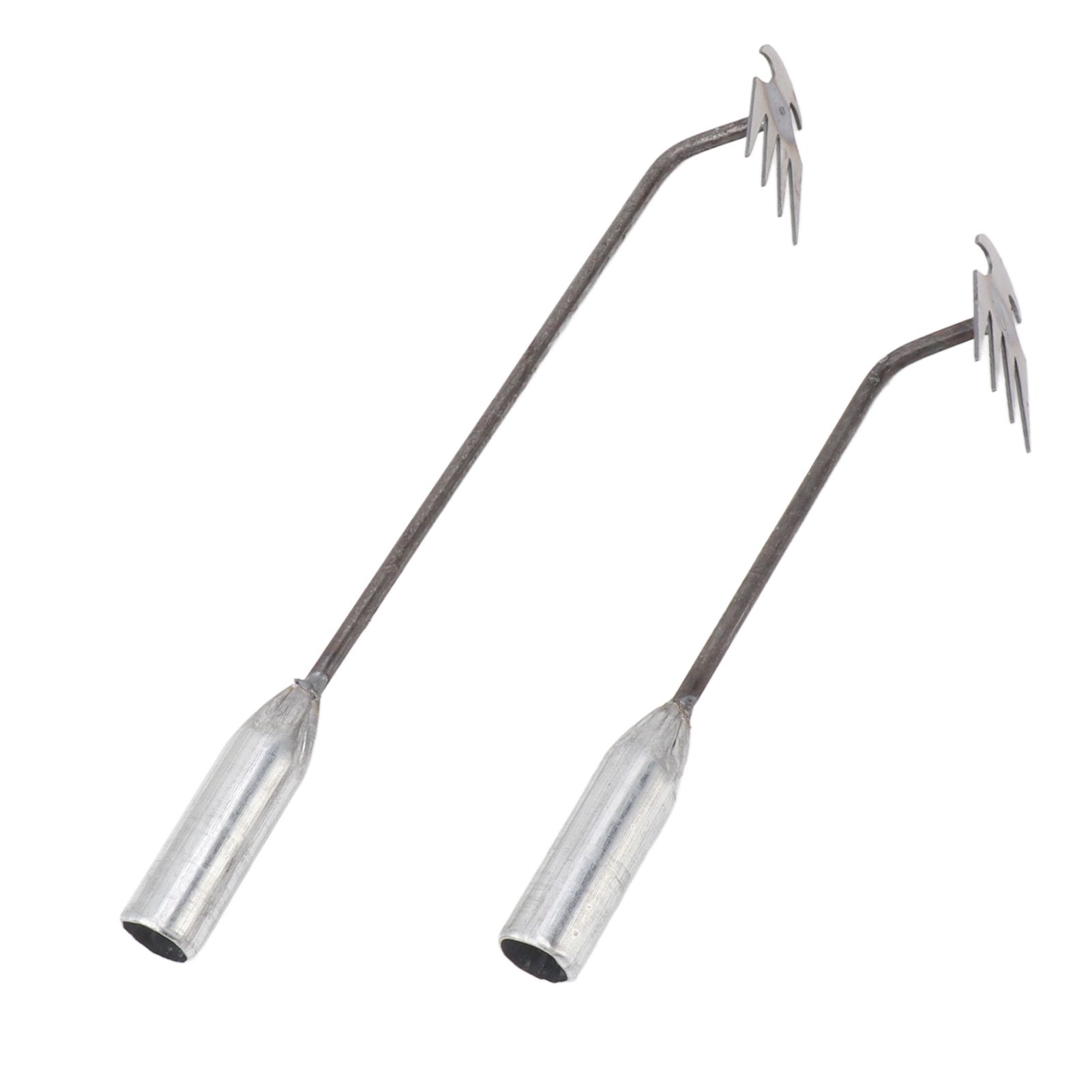 2Pcs Weeding Artifact Uprooting Weeding Tool 4 Teeth Dual Purpose Weeder Weed view 6