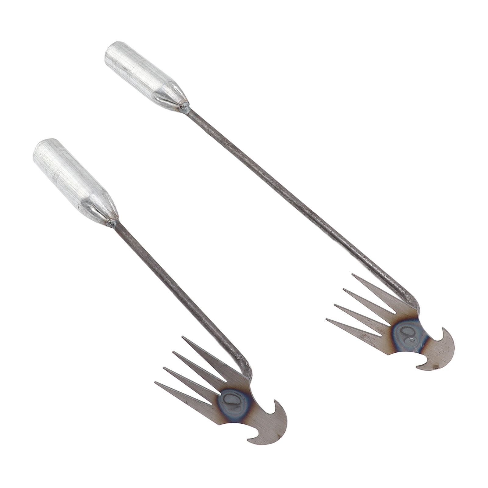 2Pcs Weeding Artifact Uprooting Weeding Tool 4 Teeth Dual Purpose Weeder Weed view 9