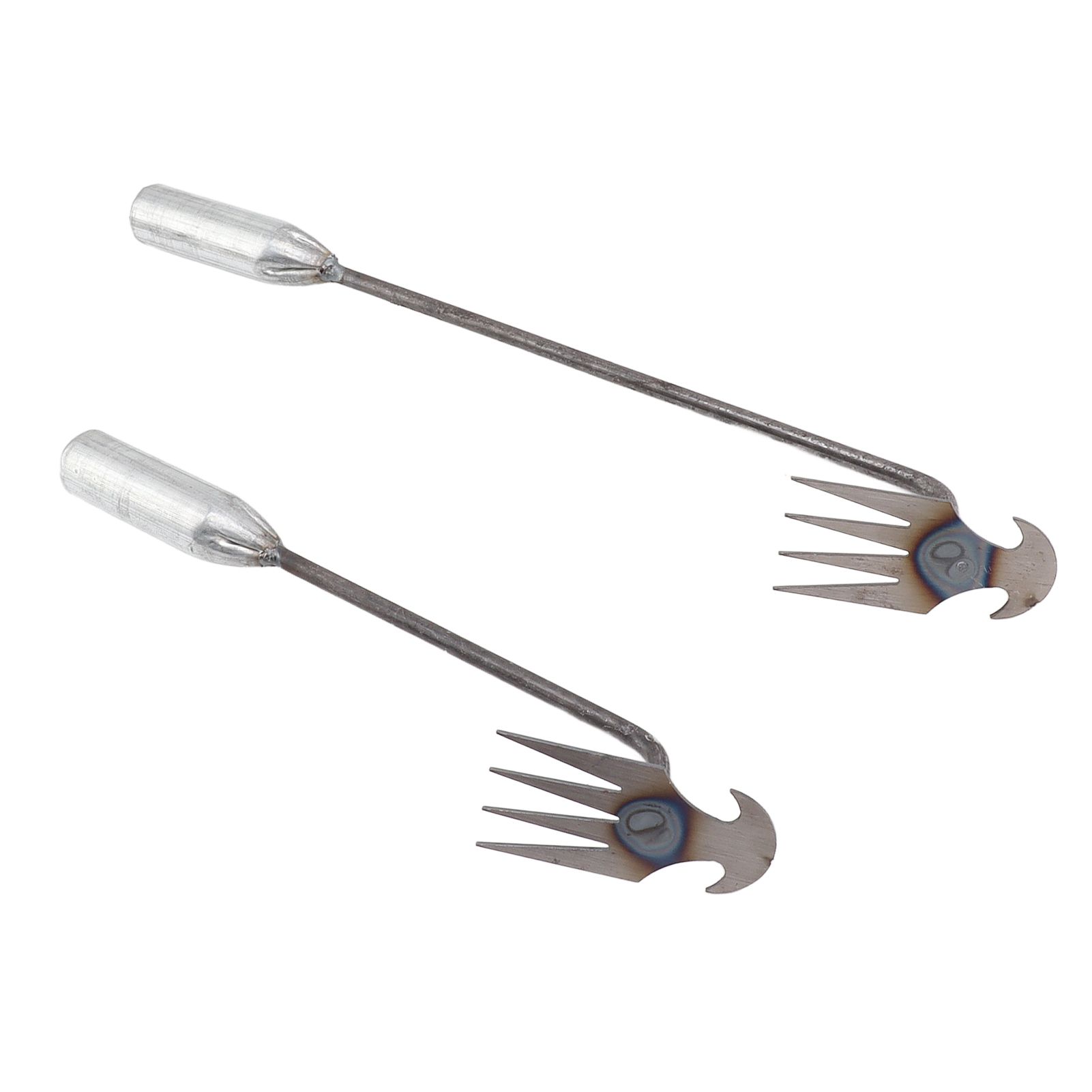 2Pcs Weeding Artifact Uprooting Weeding Tool 4 Teeth Dual Purpose Weeder Weed view 10
