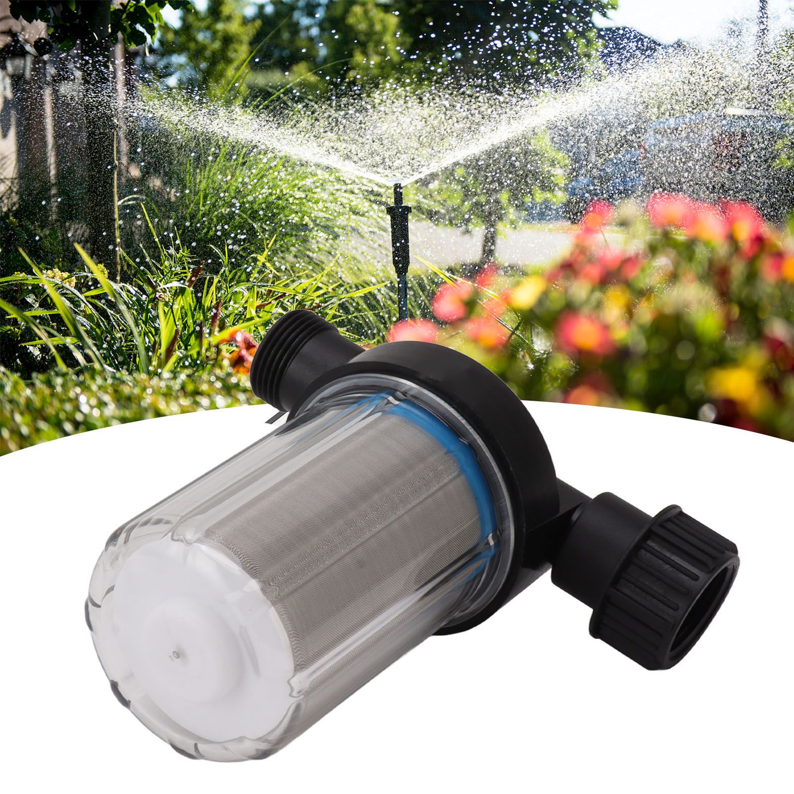 G3/4 Garden Hose Filter Water Pump Strainer Filter Stainless Steel Filter view 12