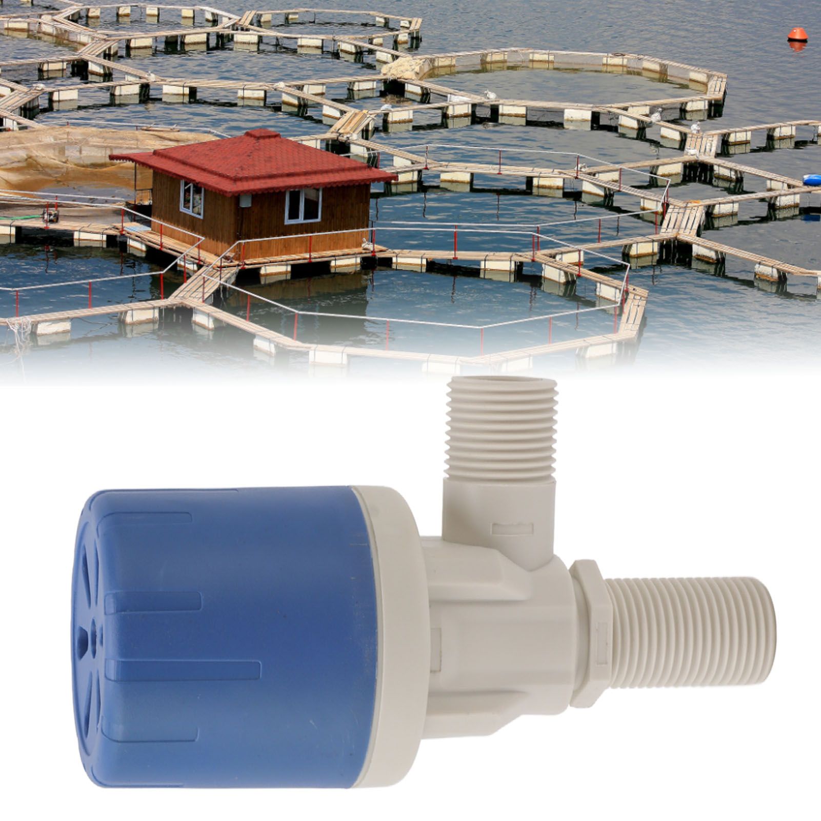 Automatic Water Level Control Valve G1/2 Male Thread Float Valve for Incubator view 11
