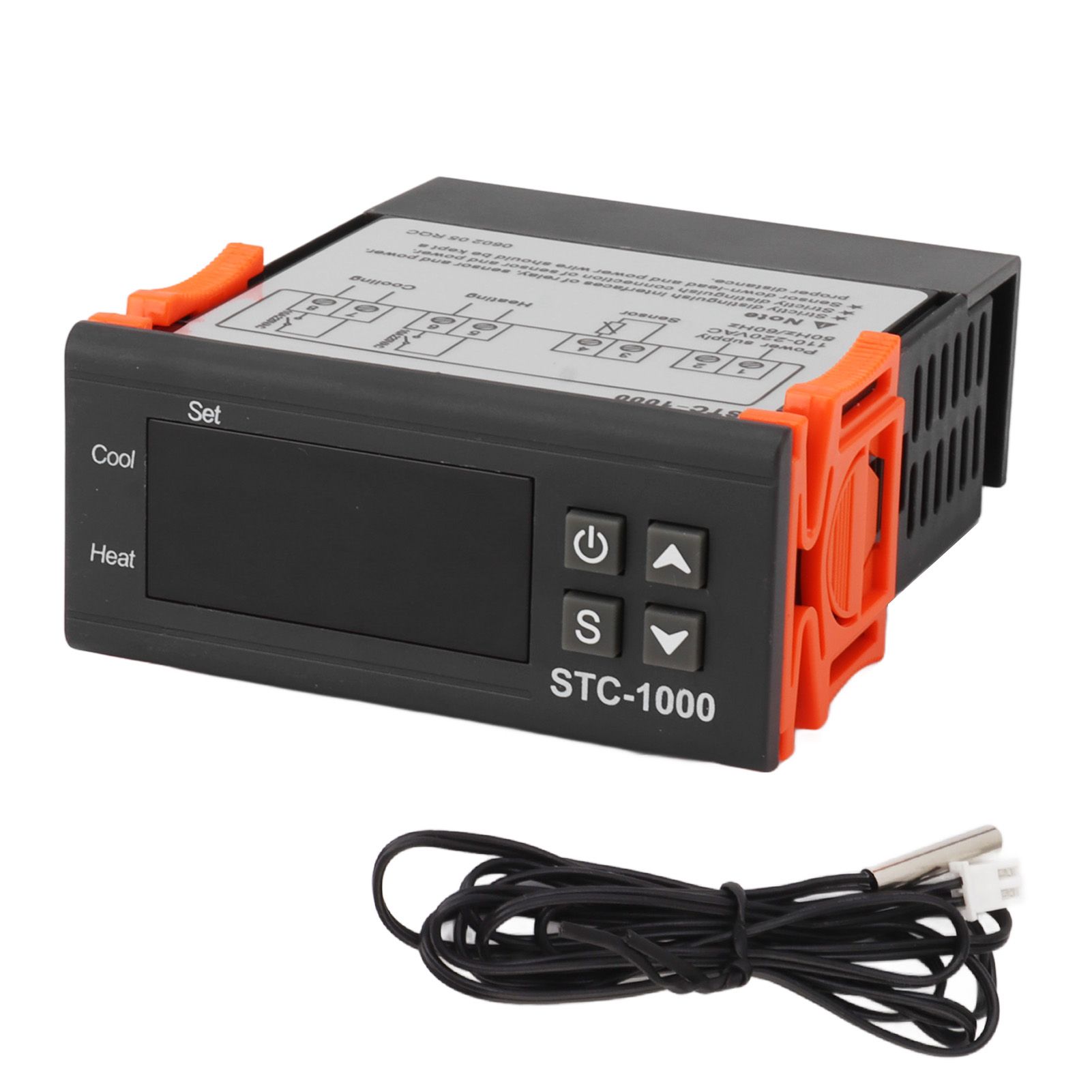 Digital Temperature Controller Heating Cooling Model Controller Smart Sensory — image 1