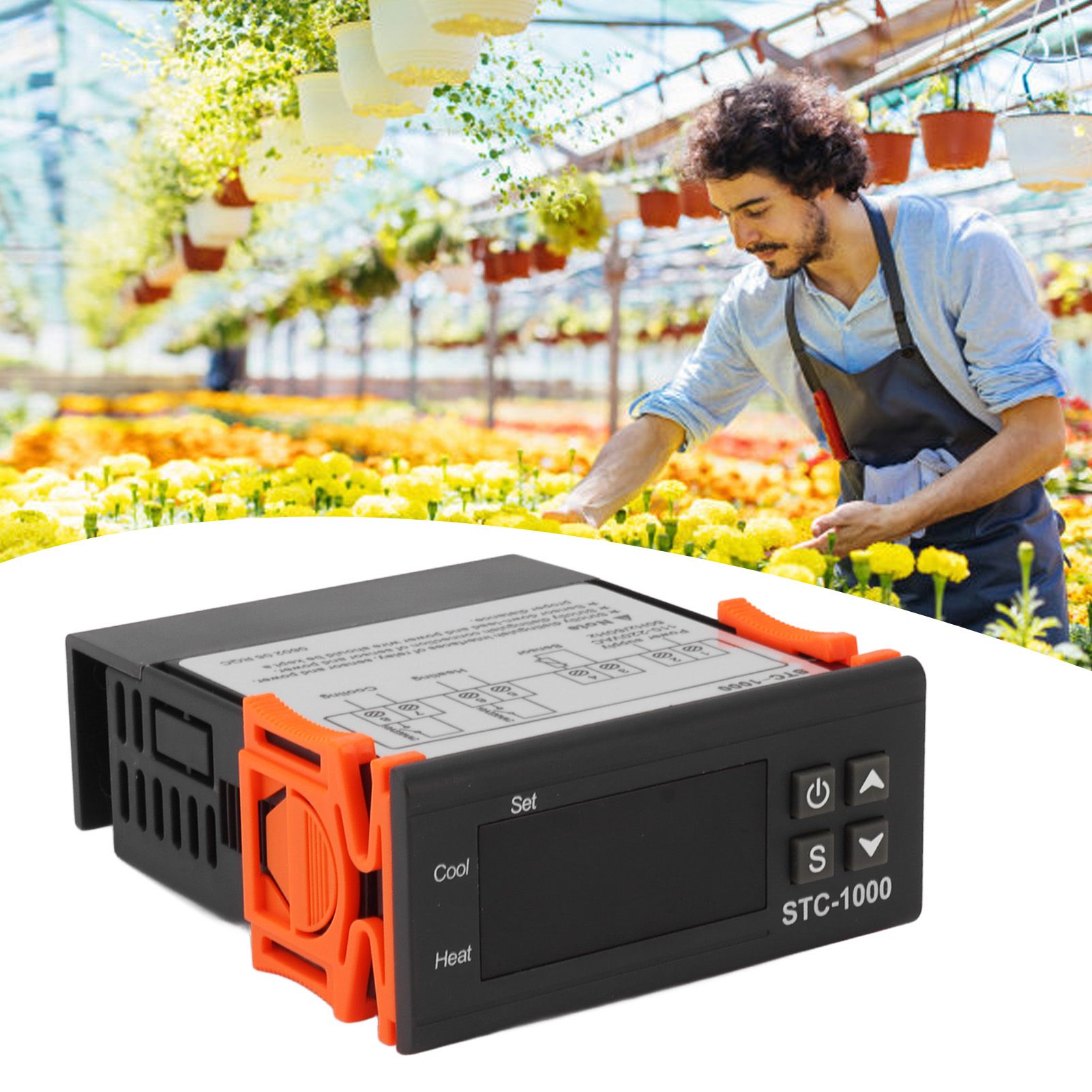 Digital Temperature Controller Heating Cooling Model Controller Smart Sensory view 11