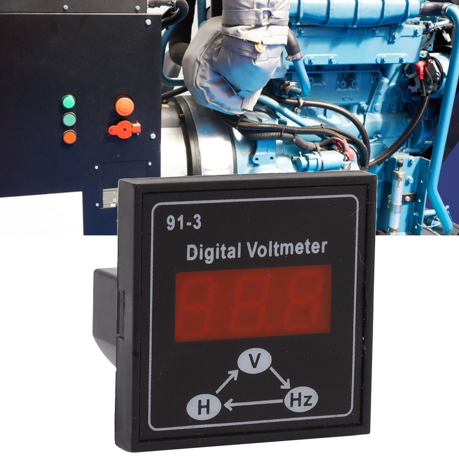 91 3 Digital Voltmeter for Gasoline Diesel Generator Set Accessories 220V 380V view 11
