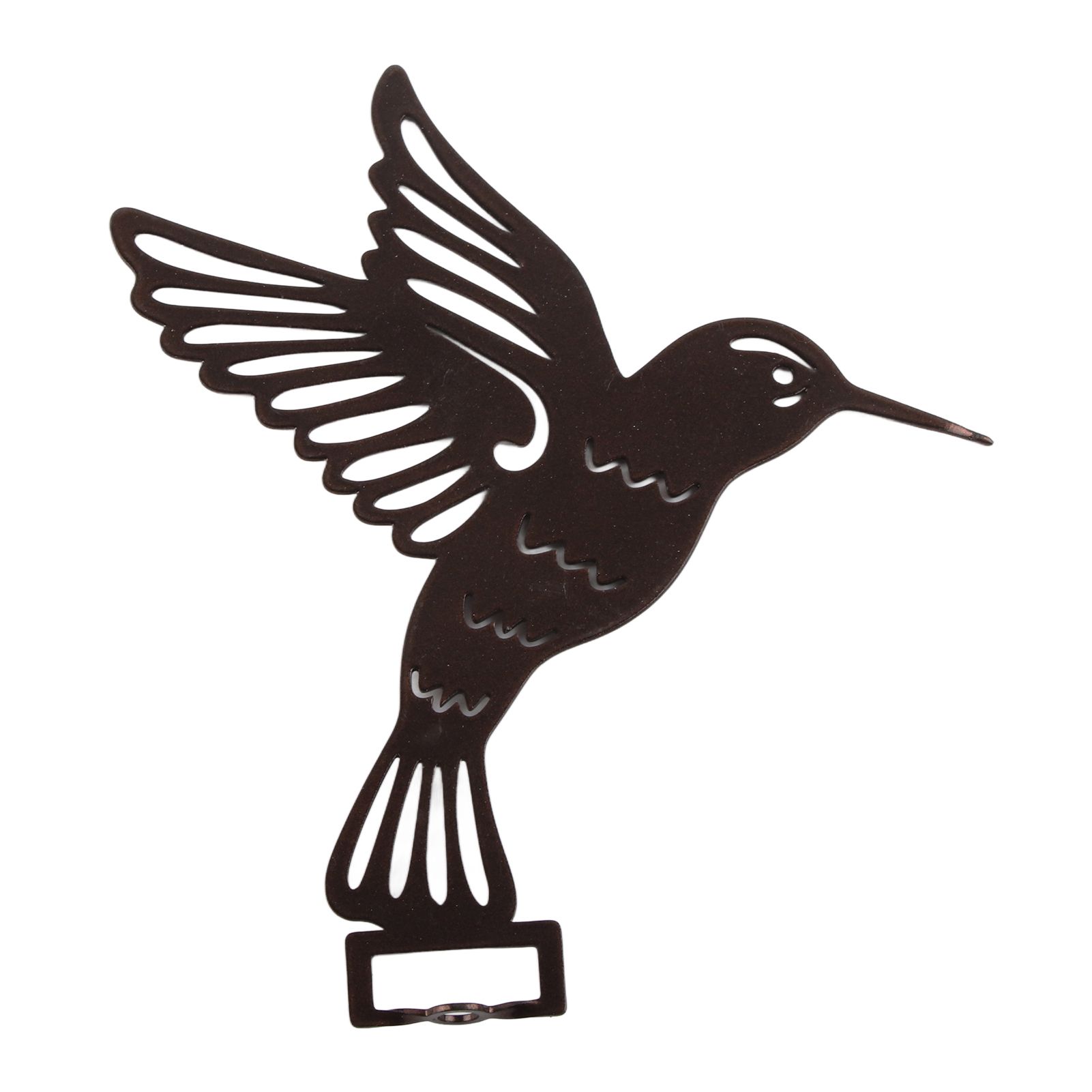 Wind Spinners Iron Hummingbird Metal Windmill Wind Sculpture for Outdoor Lawn view 14