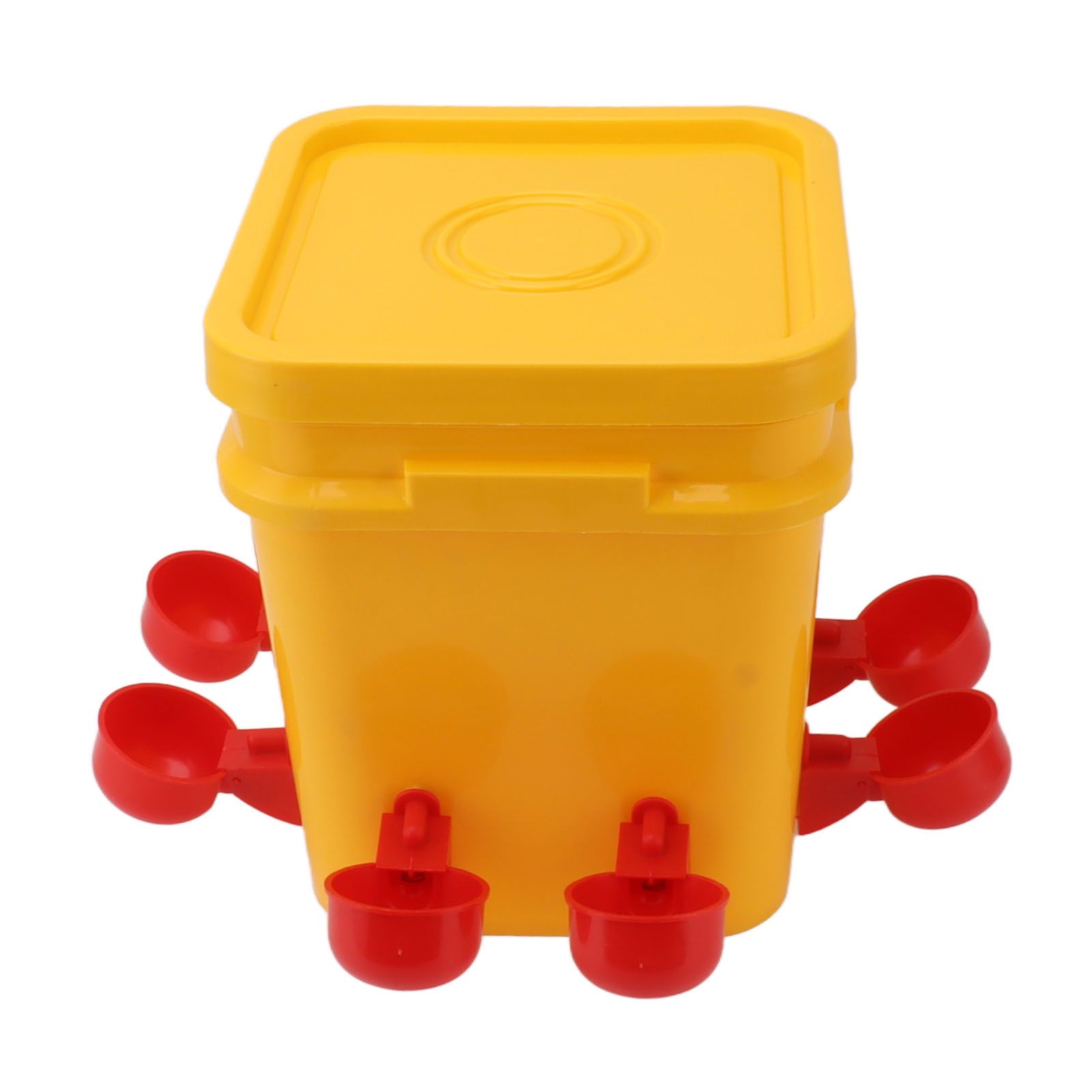 Automatic Chicken Waterer Cup with 12L Handheld Barrel Poultry Drinking view 6