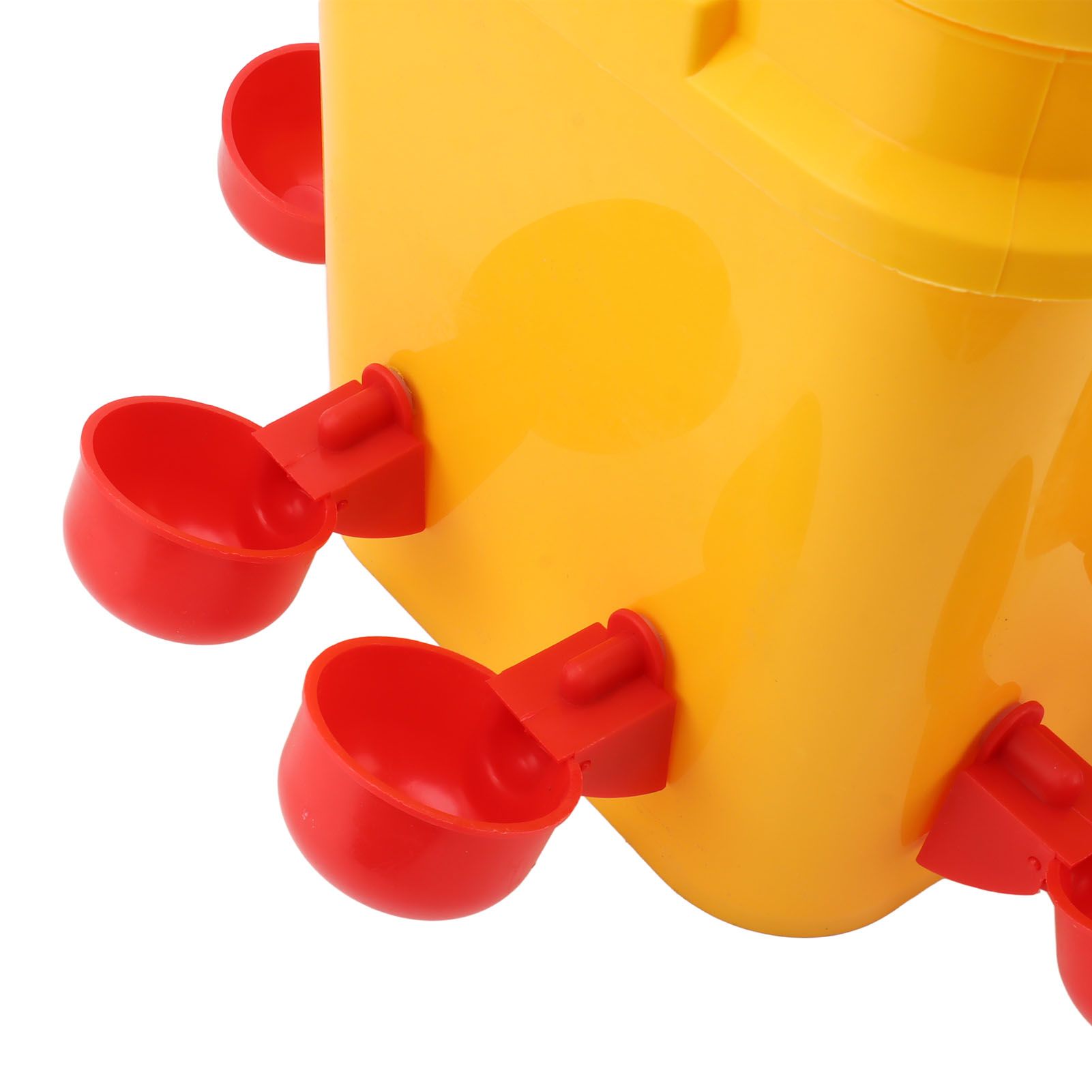 Automatic Chicken Waterer Cup with 12L Handheld Barrel Poultry Drinking view 14