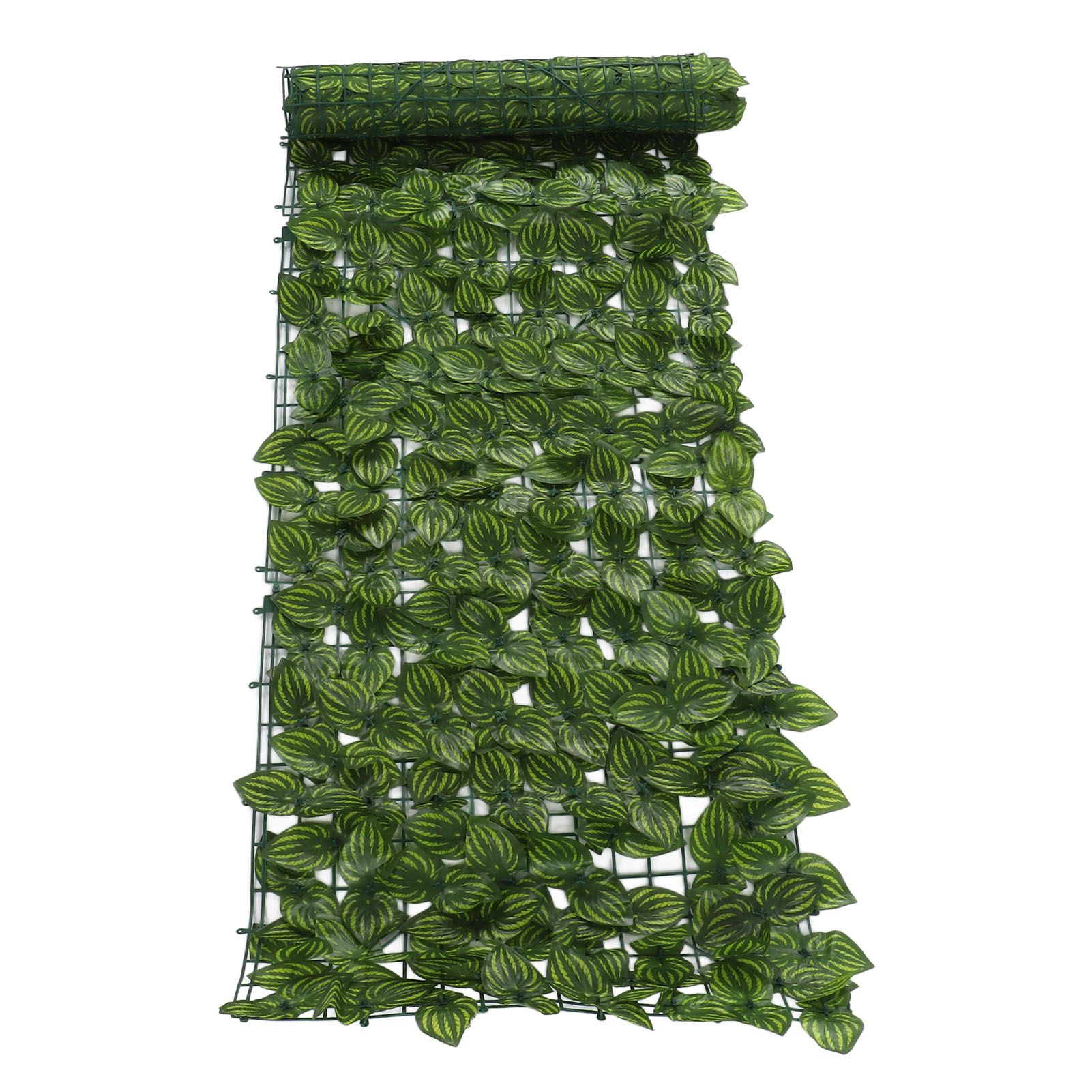 Faux Leaf Hedge Simulation Prevent Leaves Falling Off Decorative Artificial view 4