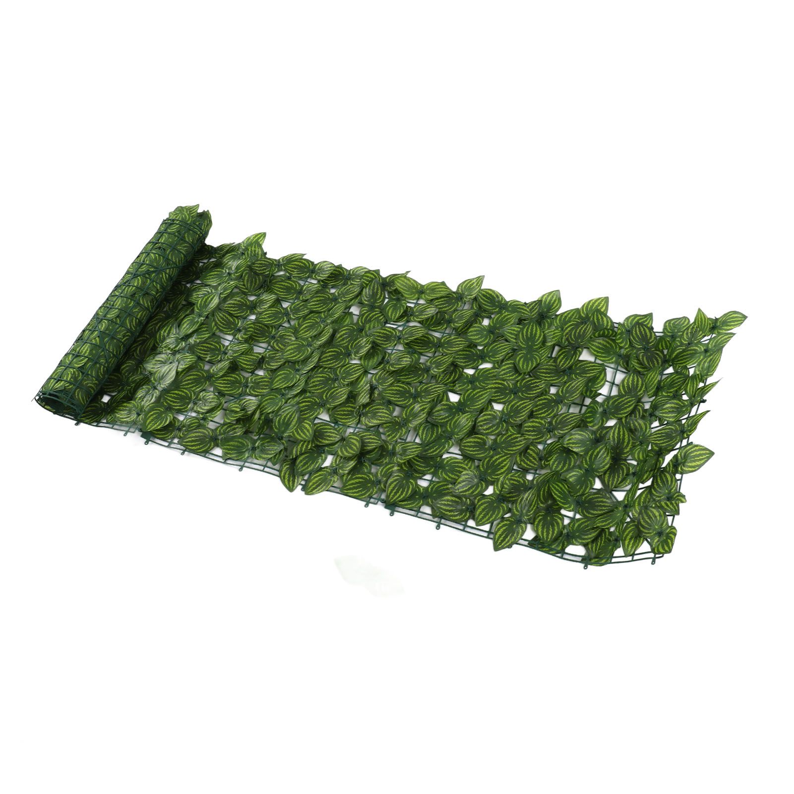 Faux Leaf Hedge Simulation Prevent Leaves Falling Off Decorative Artificial view 5