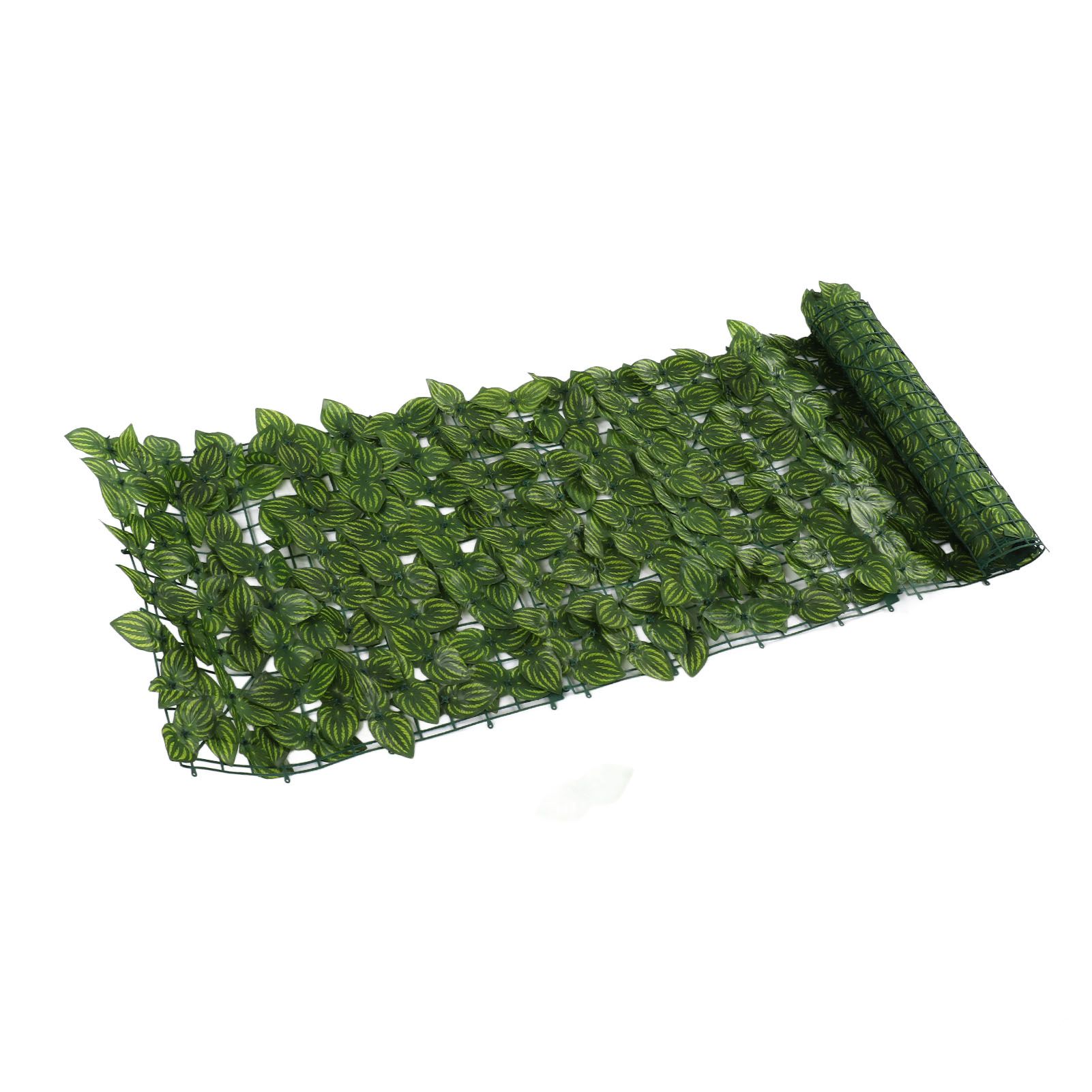 Faux Leaf Hedge Simulation Prevent Leaves Falling Off Decorative Artificial view 13