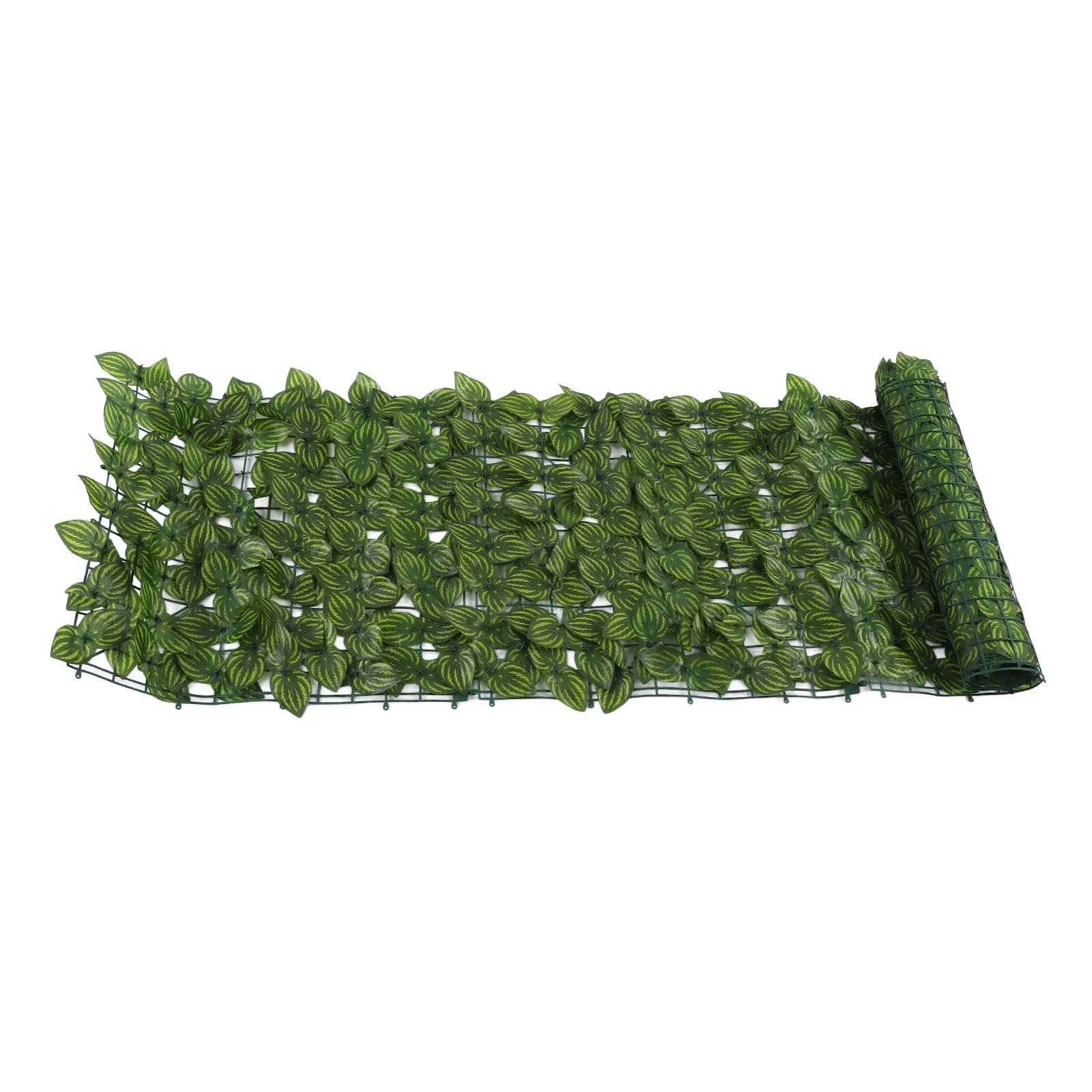 Faux Leaf Hedge Simulation Prevent Leaves Falling Off Decorative Artificial view 15