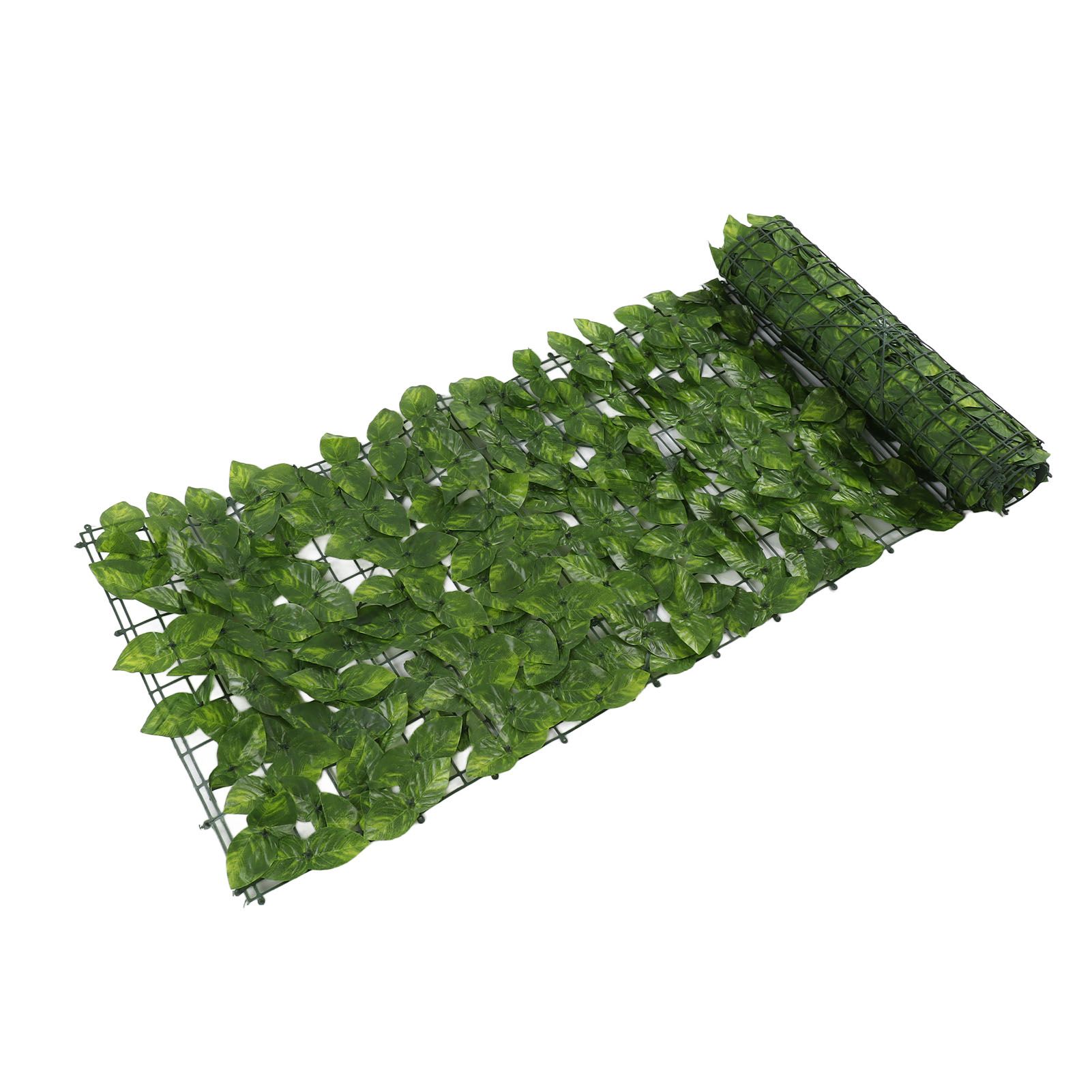 Faux Leaf Hedge Simulation Prevent Leaves Falling Off Decorative Artificial view 15