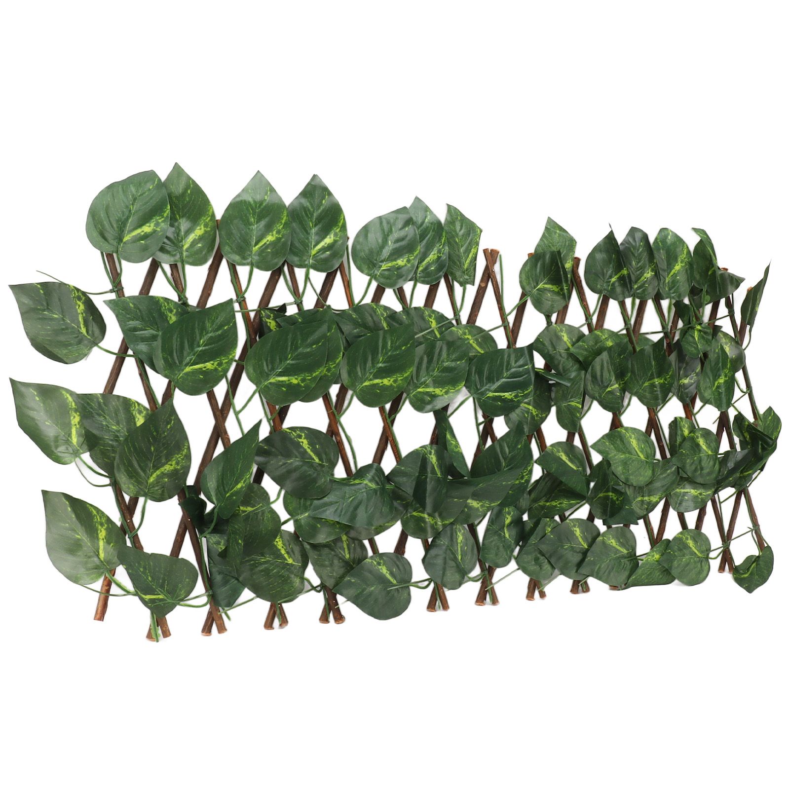 Artificial Hedges Fence Simulation Expandable Sun Protection Waterproof view 2