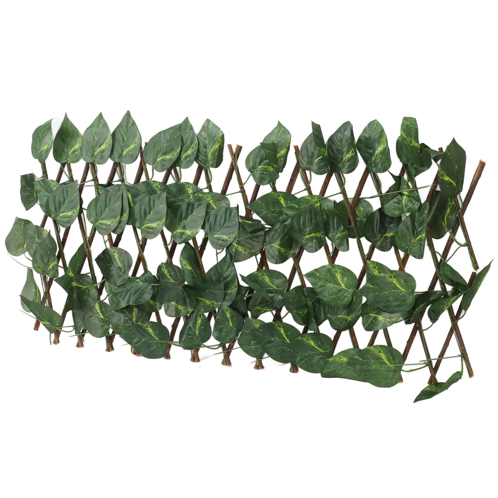 Artificial Hedges Fence Simulation Expandable Sun Protection Waterproof view 3