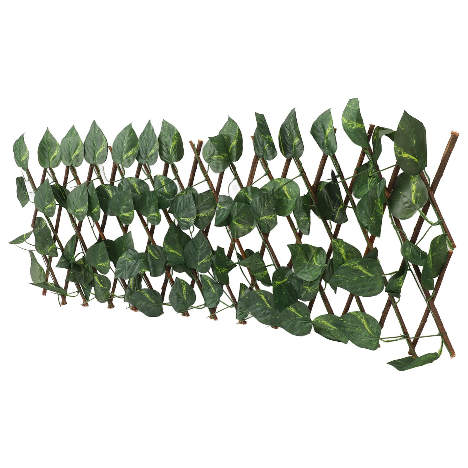 Artificial Hedges Fence Simulation Expandable Sun Protection Waterproof view 5