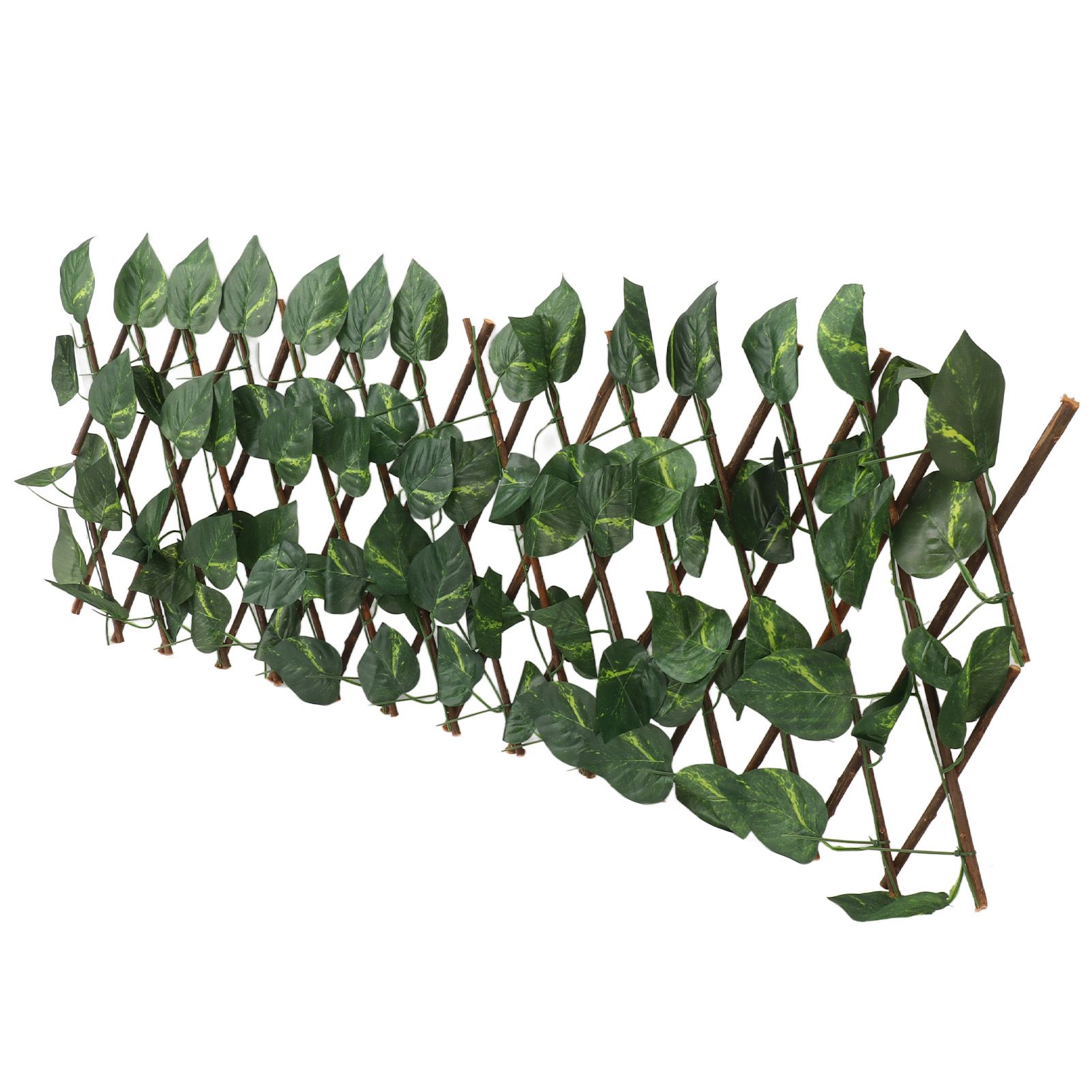 Artificial Hedges Fence Simulation Expandable Sun Protection Waterproof view 9