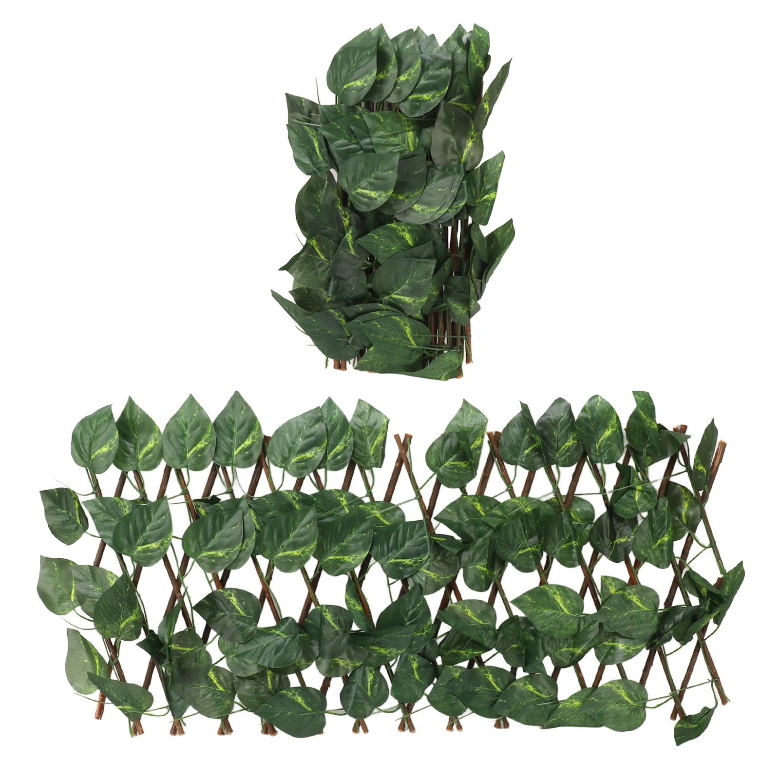 Artificial Hedges Fence Simulation Expandable Sun Protection Waterproof view 10