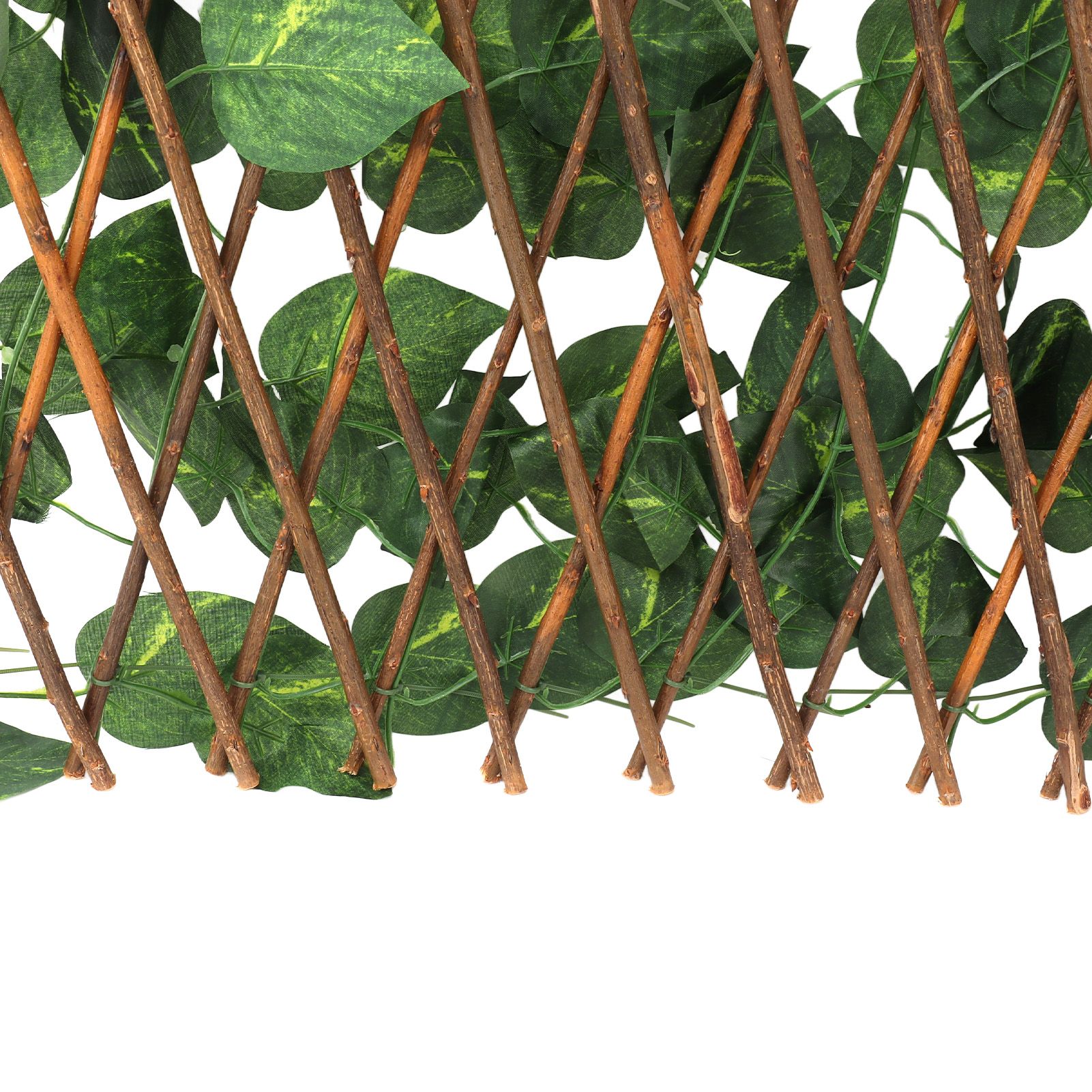 Artificial Hedges Fence Simulation Expandable Sun Protection Waterproof view 13