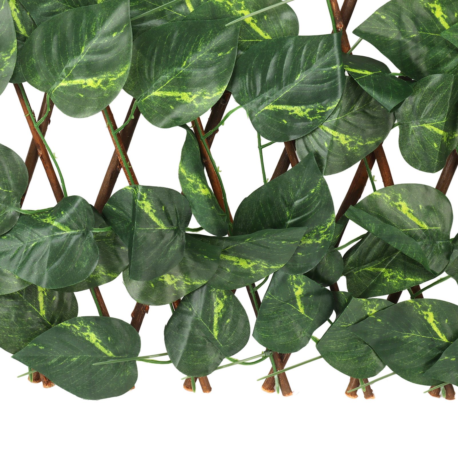 Artificial Hedges Fence Simulation Expandable Sun Protection Waterproof view 14