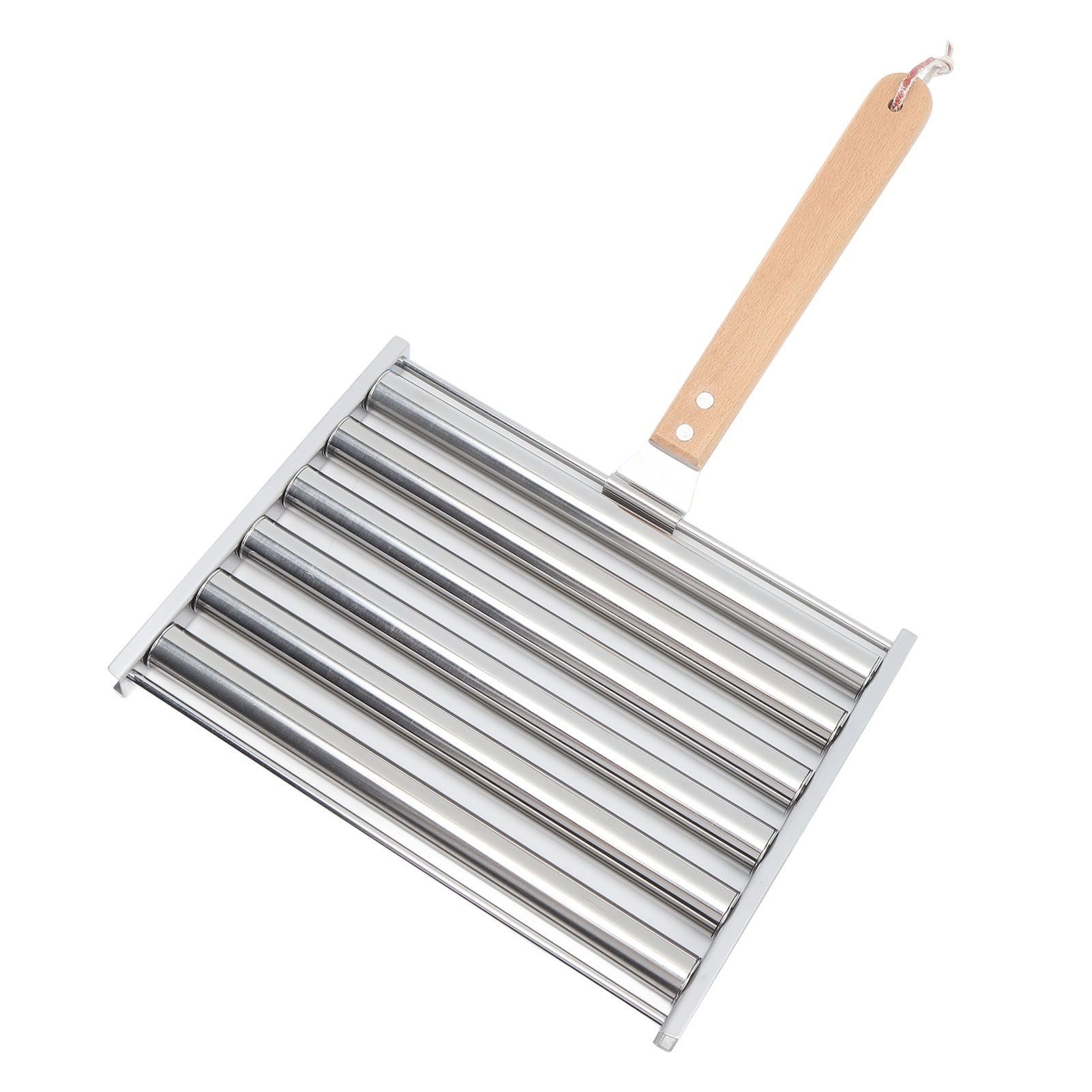 Detachable Stainless Steel Hot Dog Sausage Roller Rack Steamer With Extra Long view 6