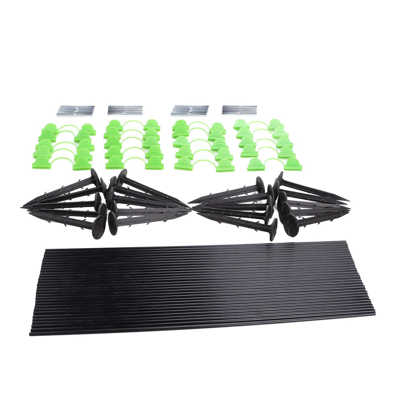 Greenhouse Hoops Grow Tunnel Insect Repellent Animal Protection Plant Shade view 5
