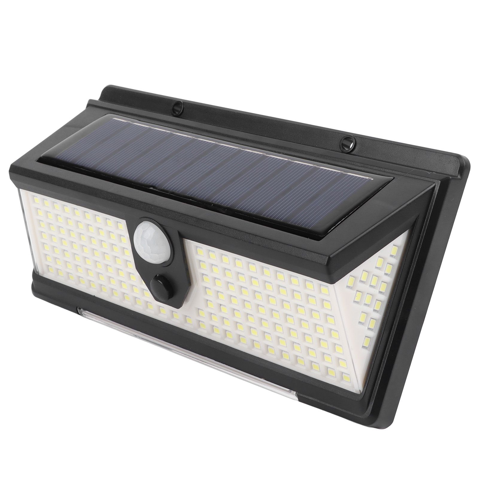 Solar Sensor Wall Light 3 Lighting Modes Human Body Induction Waterproof Solar view 4