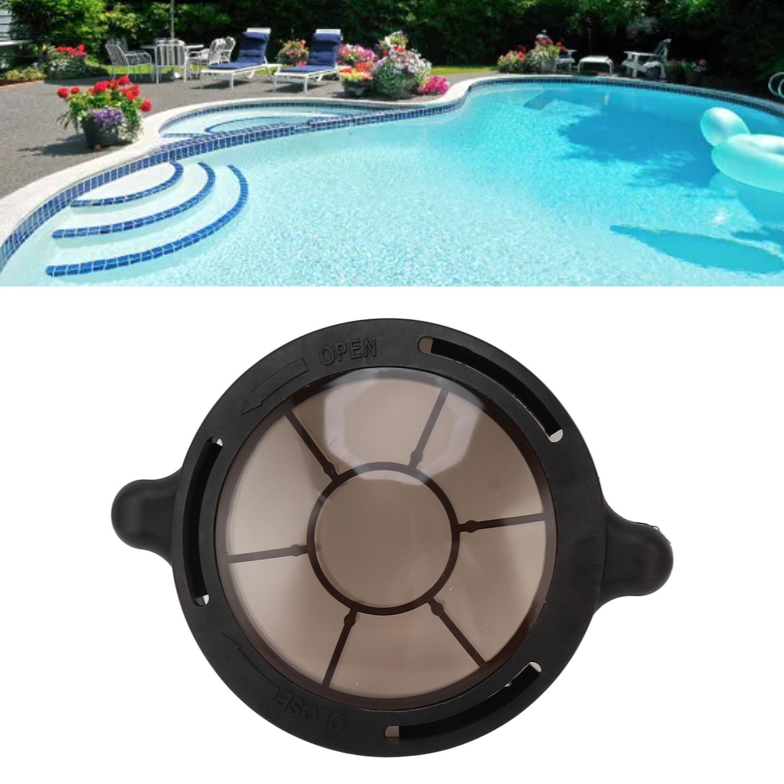 Pool Pump Lid PVC Durable Transparent Sealed Pool Pump Basket Cover for view 11