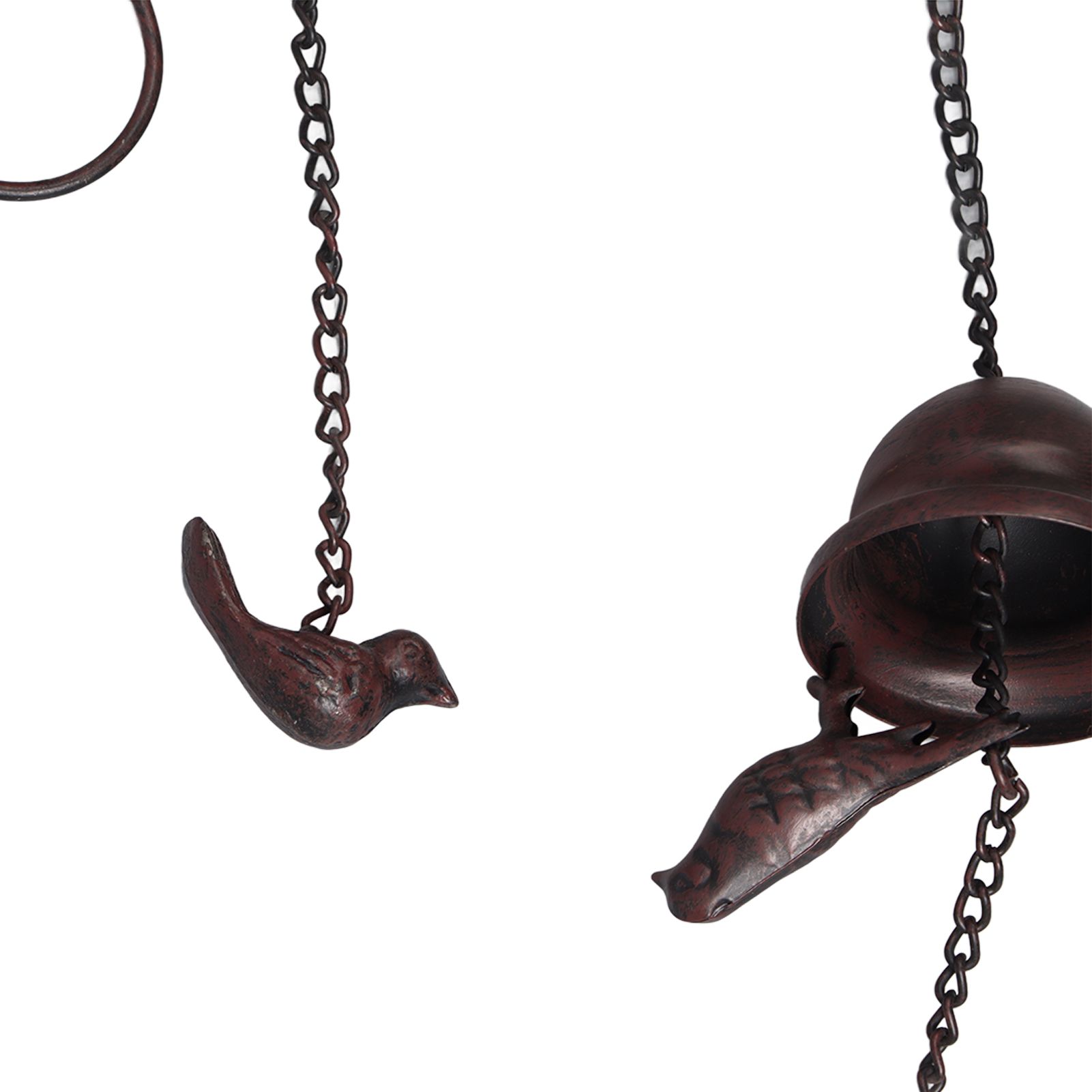 Rain Chain Outdoor Mobile Birds Cup Rain Chain Decorative Replacement for view 15