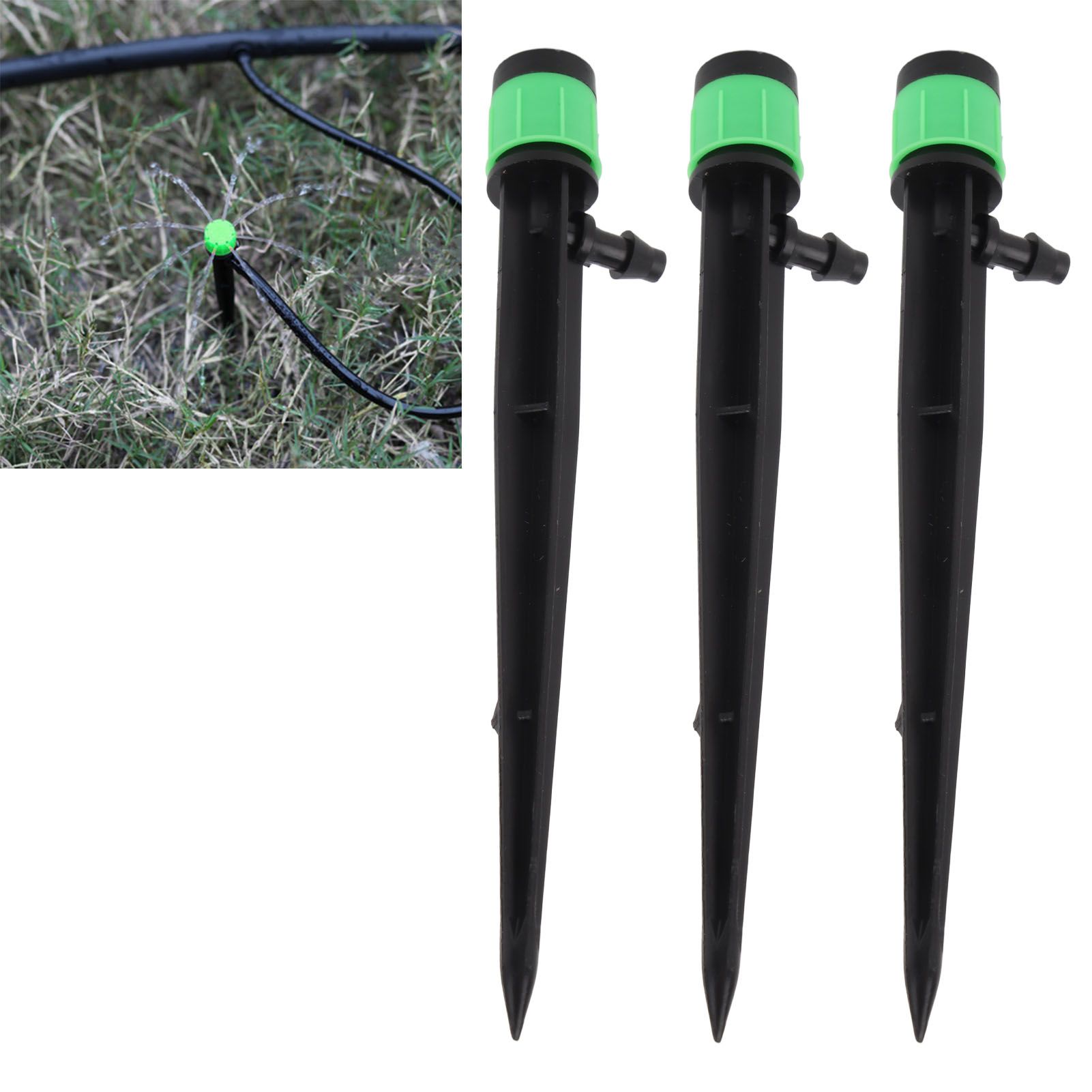 100pcs Drip Emitters 360 Degree Adjustable Water Flow Drippers Sprayer for view 5