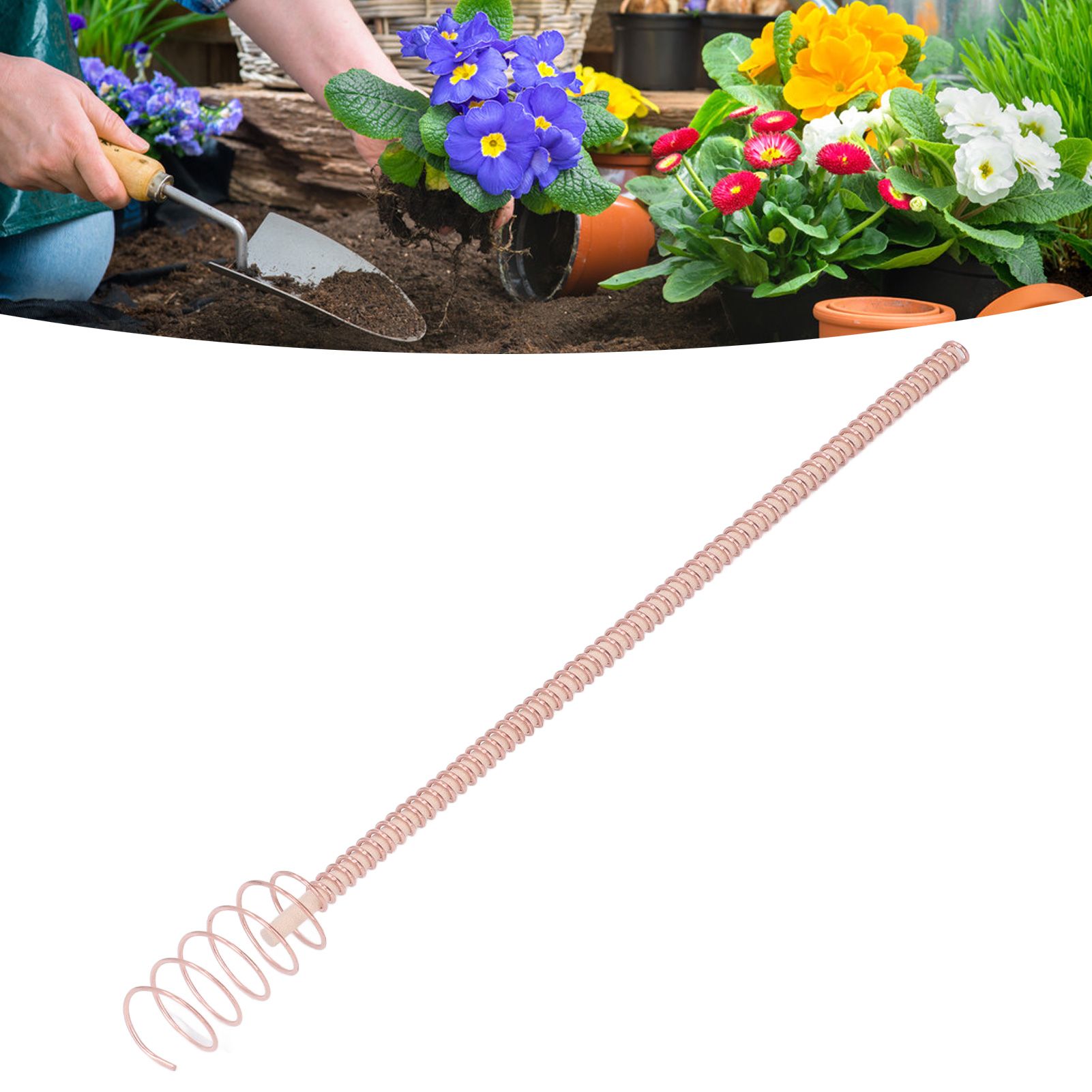 12 Inch Electric Cultivation Plant Pile Electroculture Gardening Copper Coil view 12