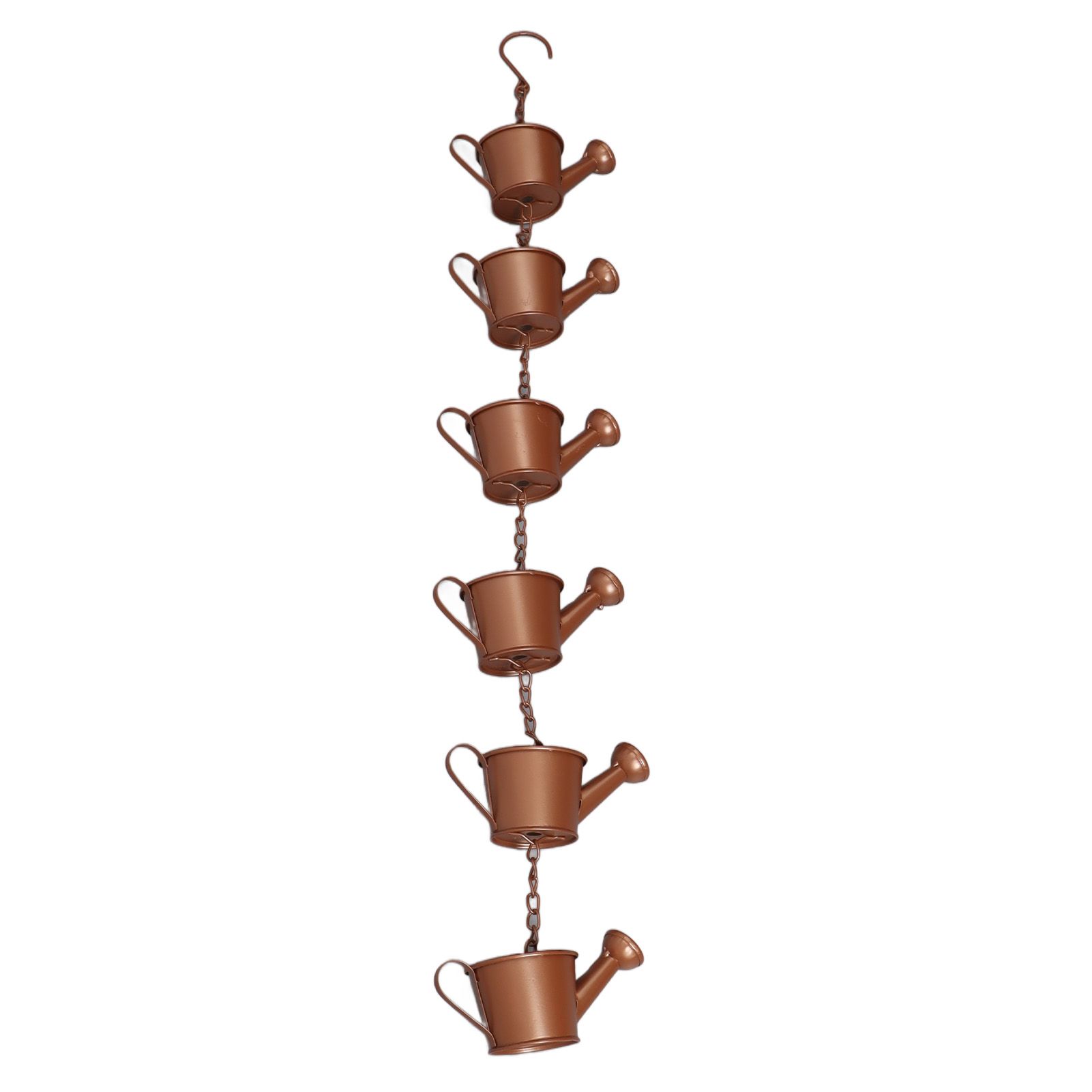 Kettle Rain Chain Elegant Stable Metal Hanging Kettle Rain Chain for Garden view 3