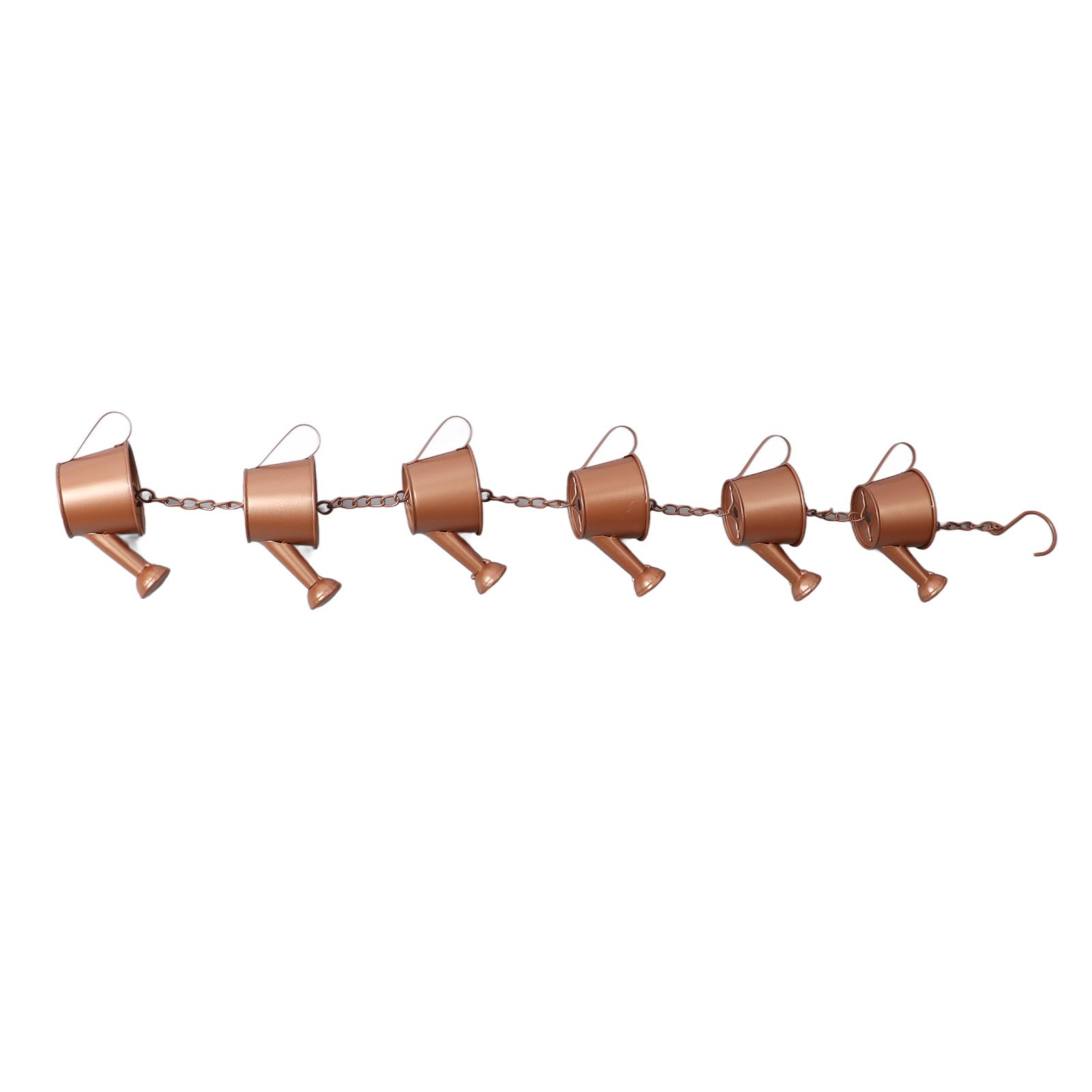 Kettle Rain Chain Elegant Stable Metal Hanging Kettle Rain Chain for Garden view 4