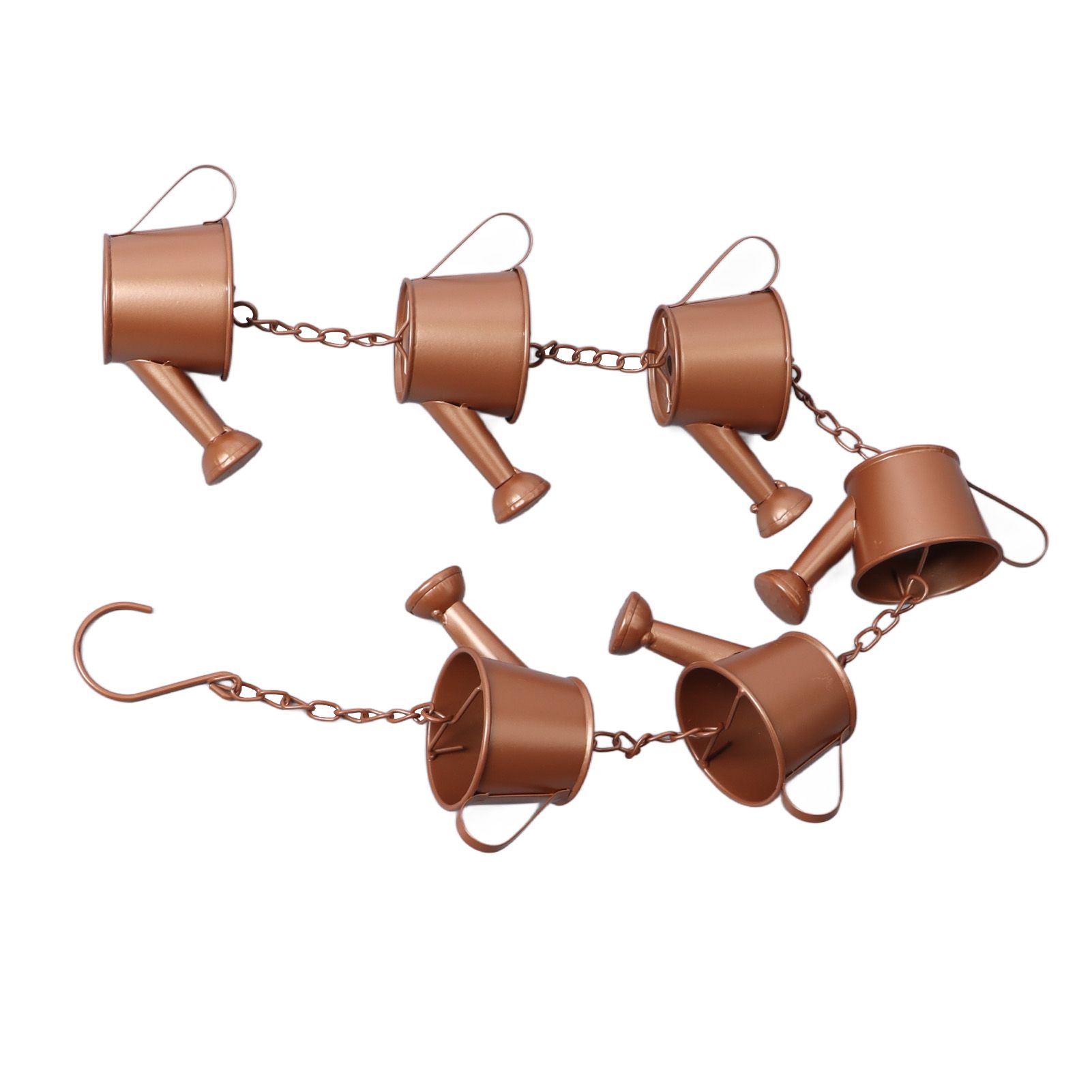 Kettle Rain Chain Elegant Stable Metal Hanging Kettle Rain Chain for Garden view 6